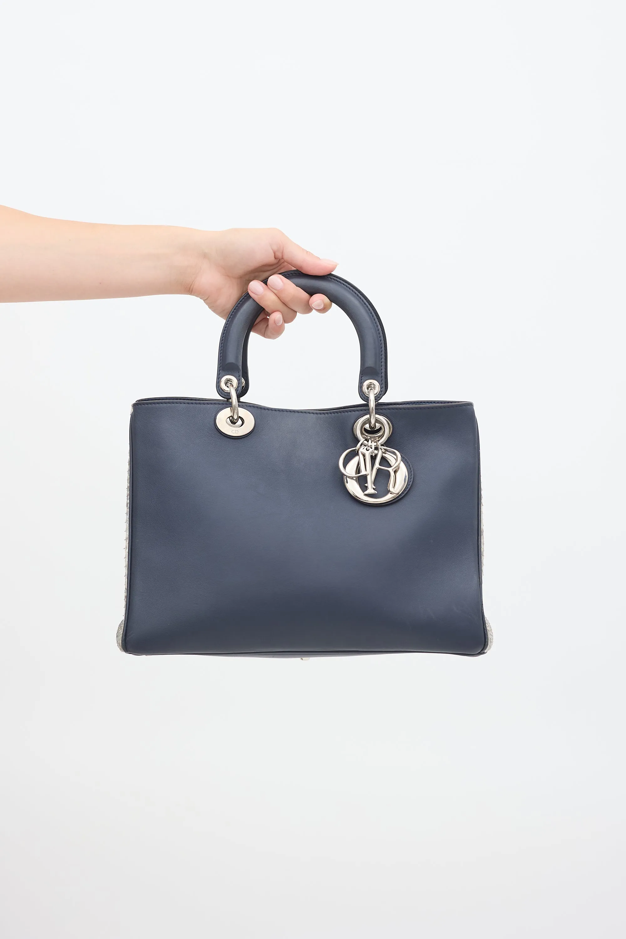 2015 Leather Medium Diorissimo Tote