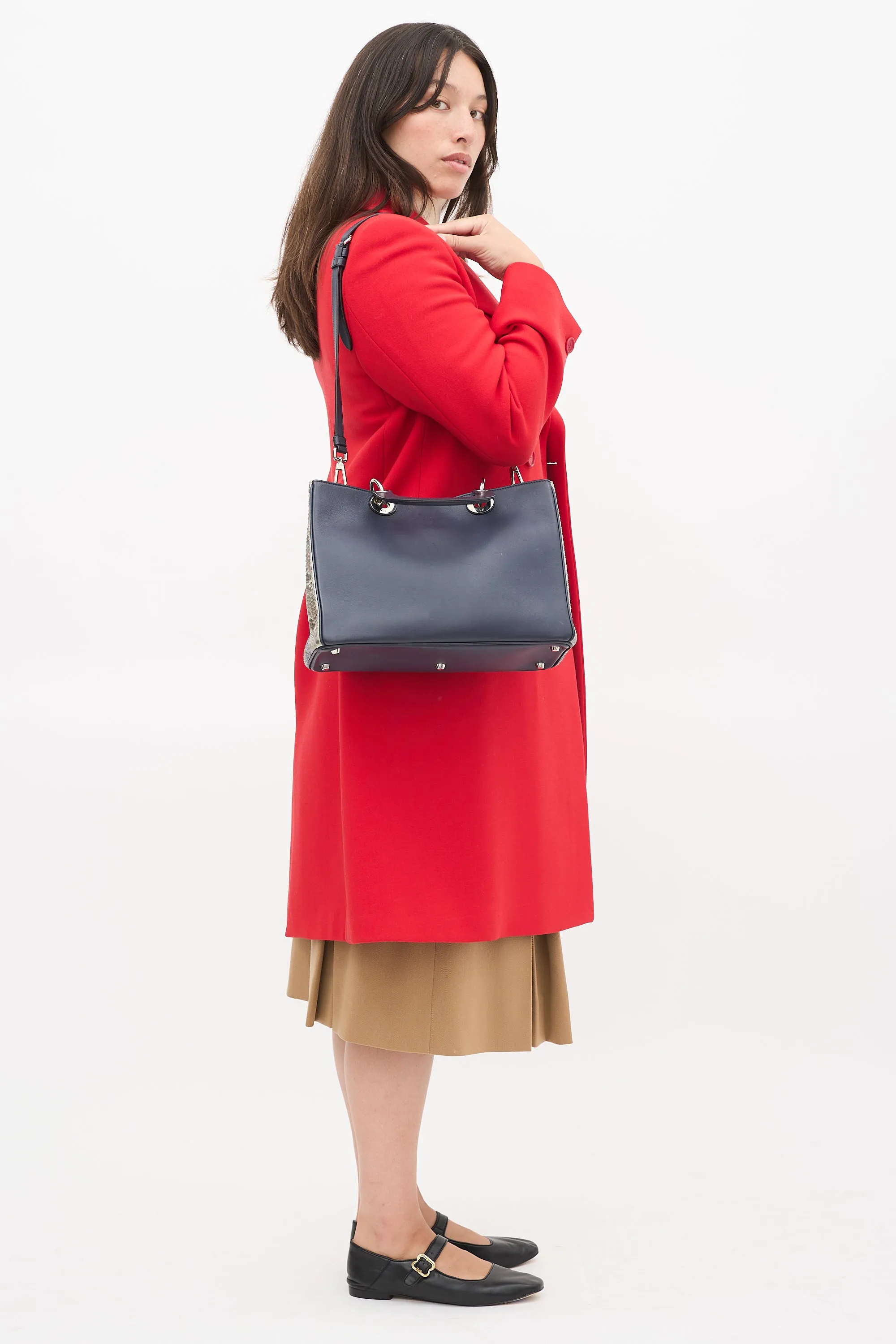 2015 Leather Medium Diorissimo Tote