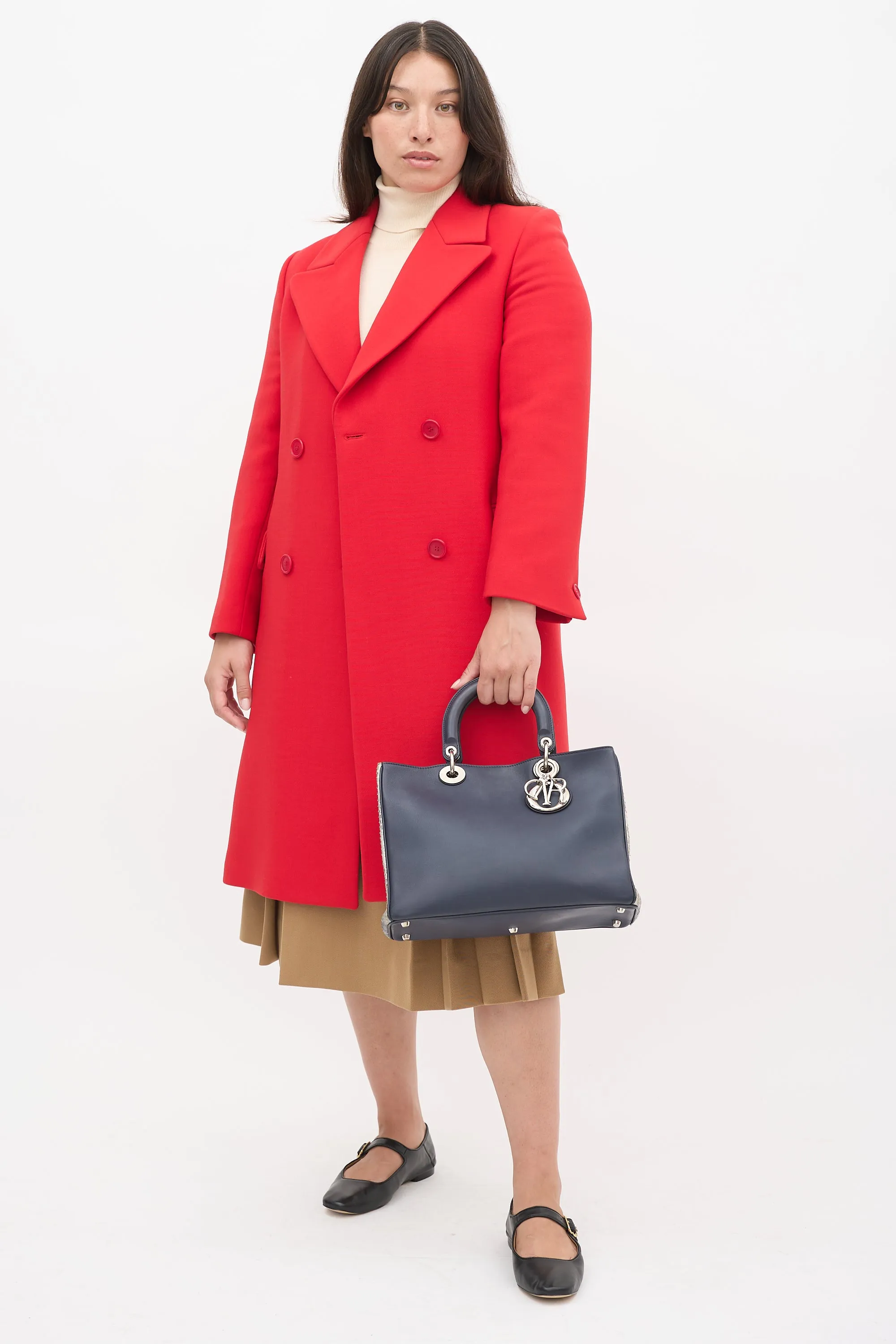 2015 Leather Medium Diorissimo Tote