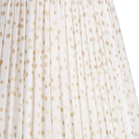 25cm empire shade in gold dotty