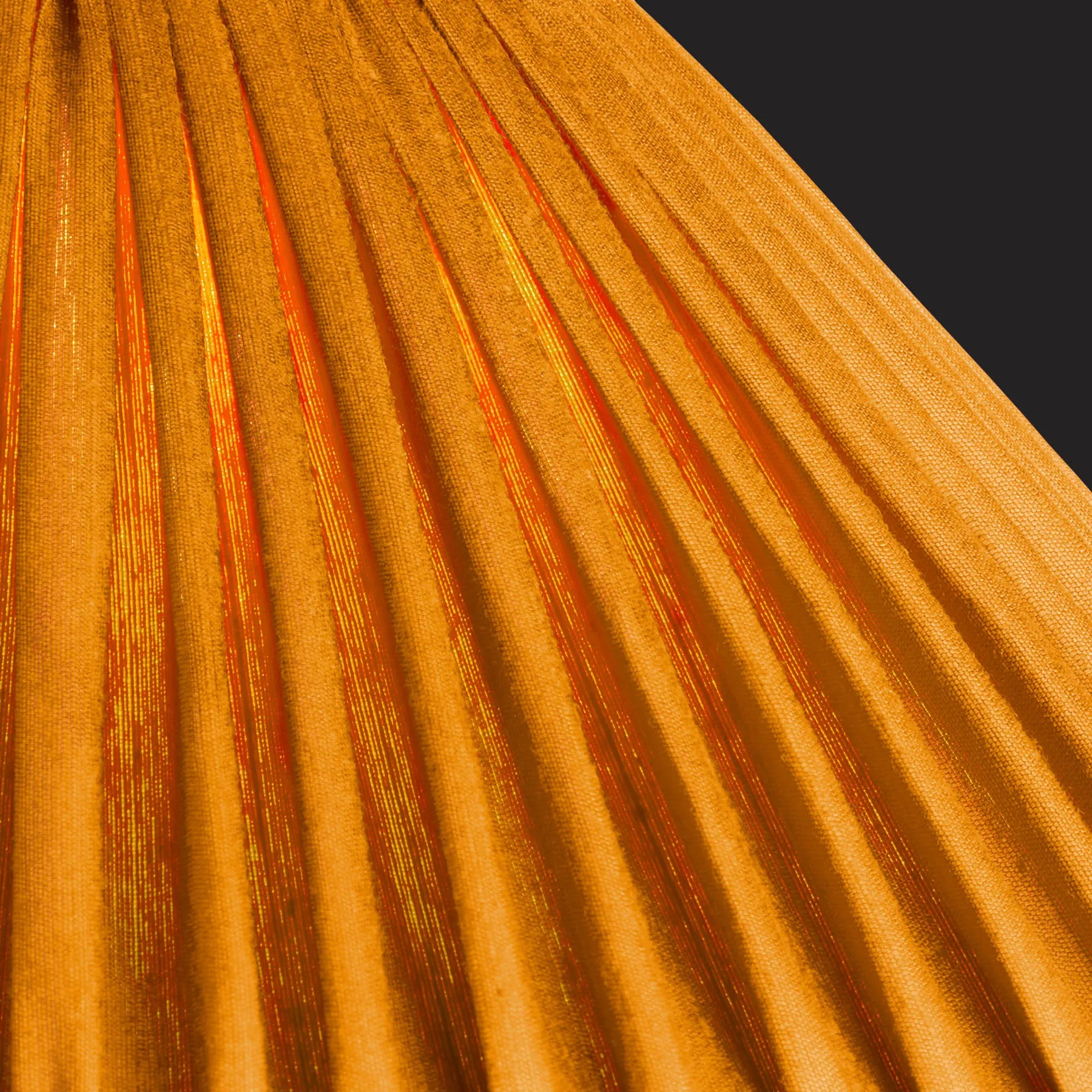 25cm extreme empire shade in Toulouse silk
