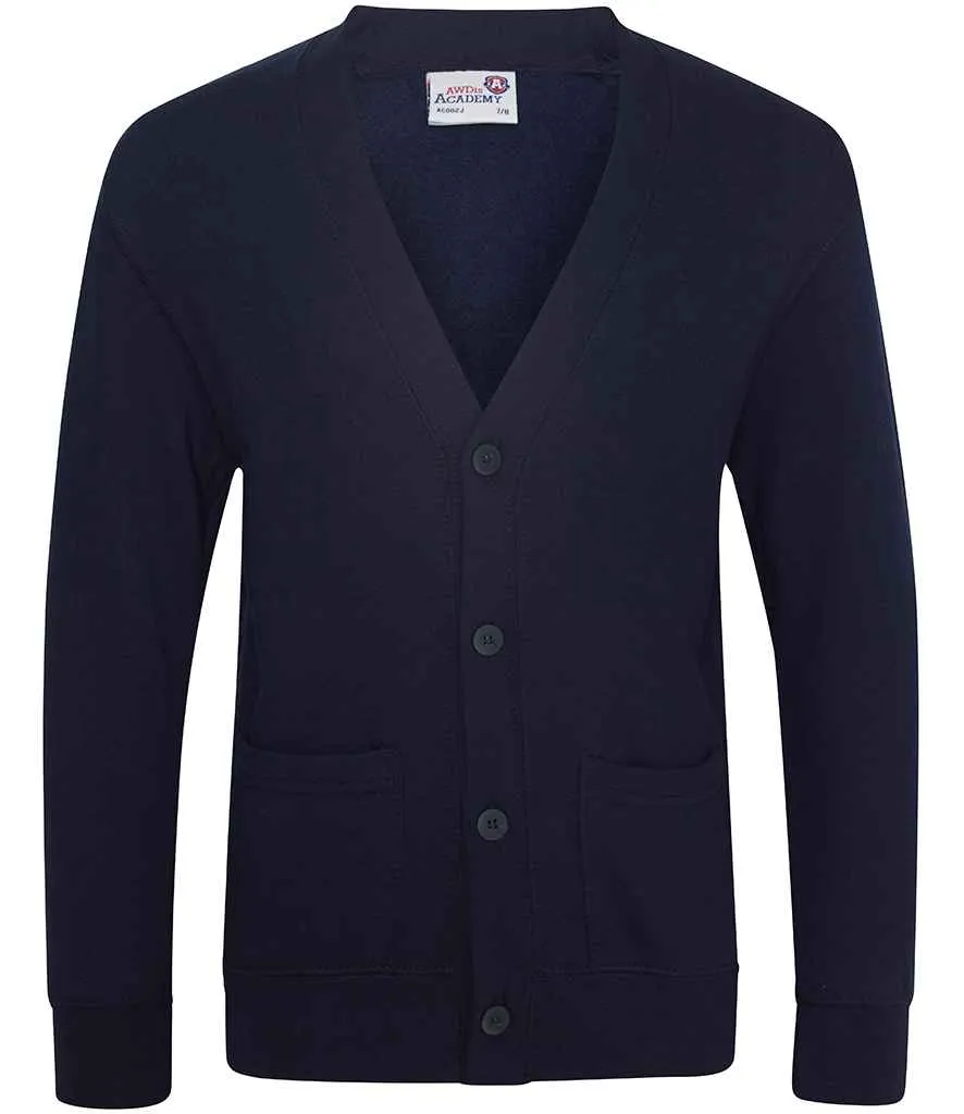 AC002B - AWDis Academy Kids Sweat Cardigan