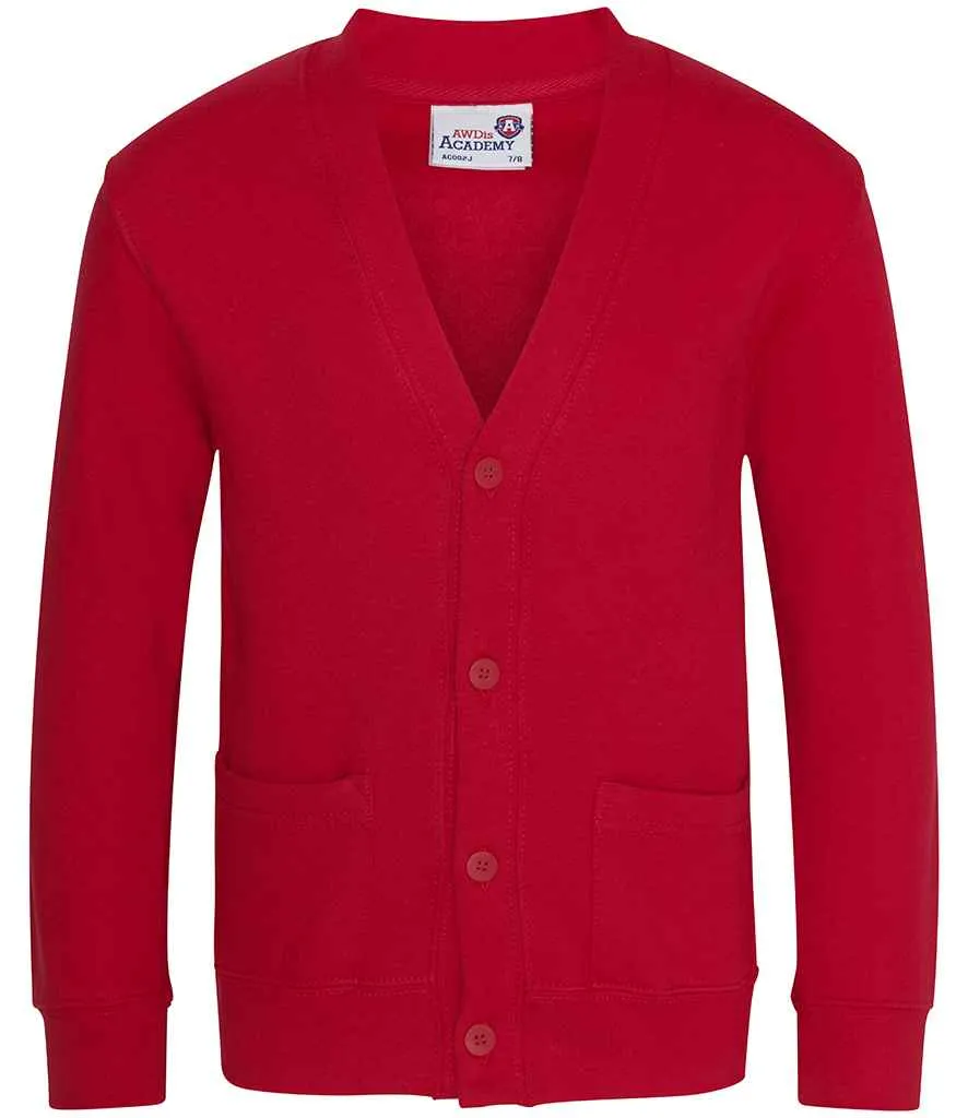 AC002B - AWDis Academy Kids Sweat Cardigan