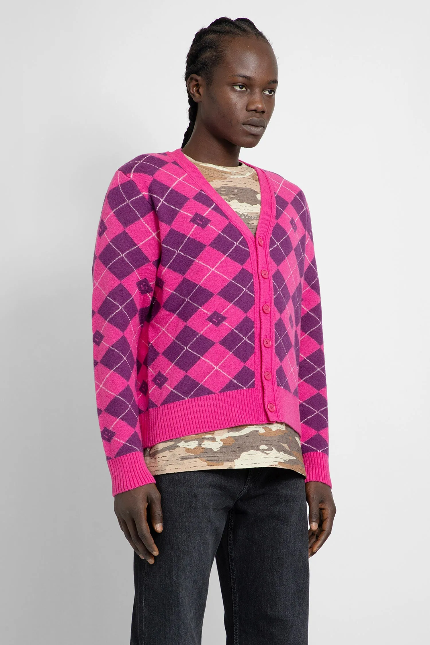ACNE STUDIOS MAN MULTICOLOR KNITWEAR