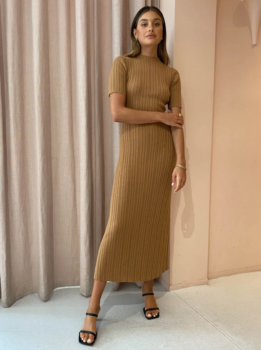 Anna Quan Tamsin Dress in Toffee
