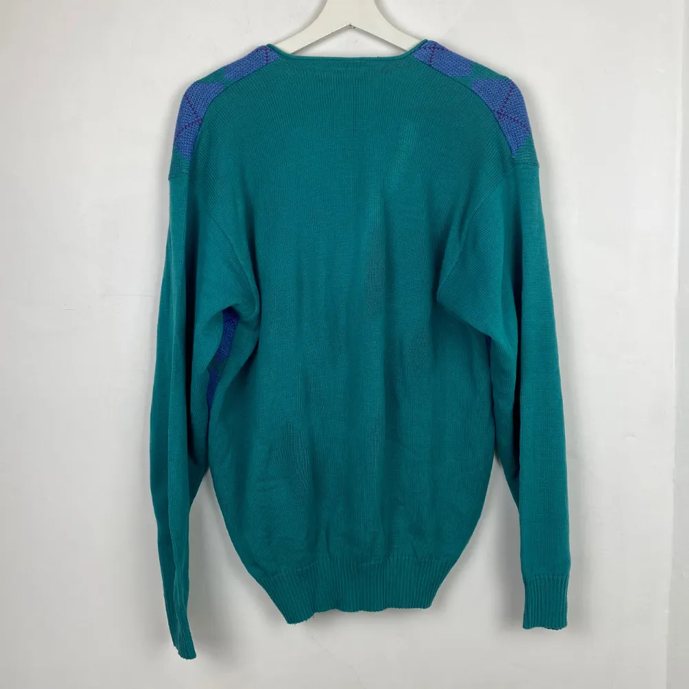 Argyle Cardigan - MEDIUM