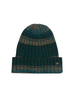 Beenie  Rib Stripe Knit | Night