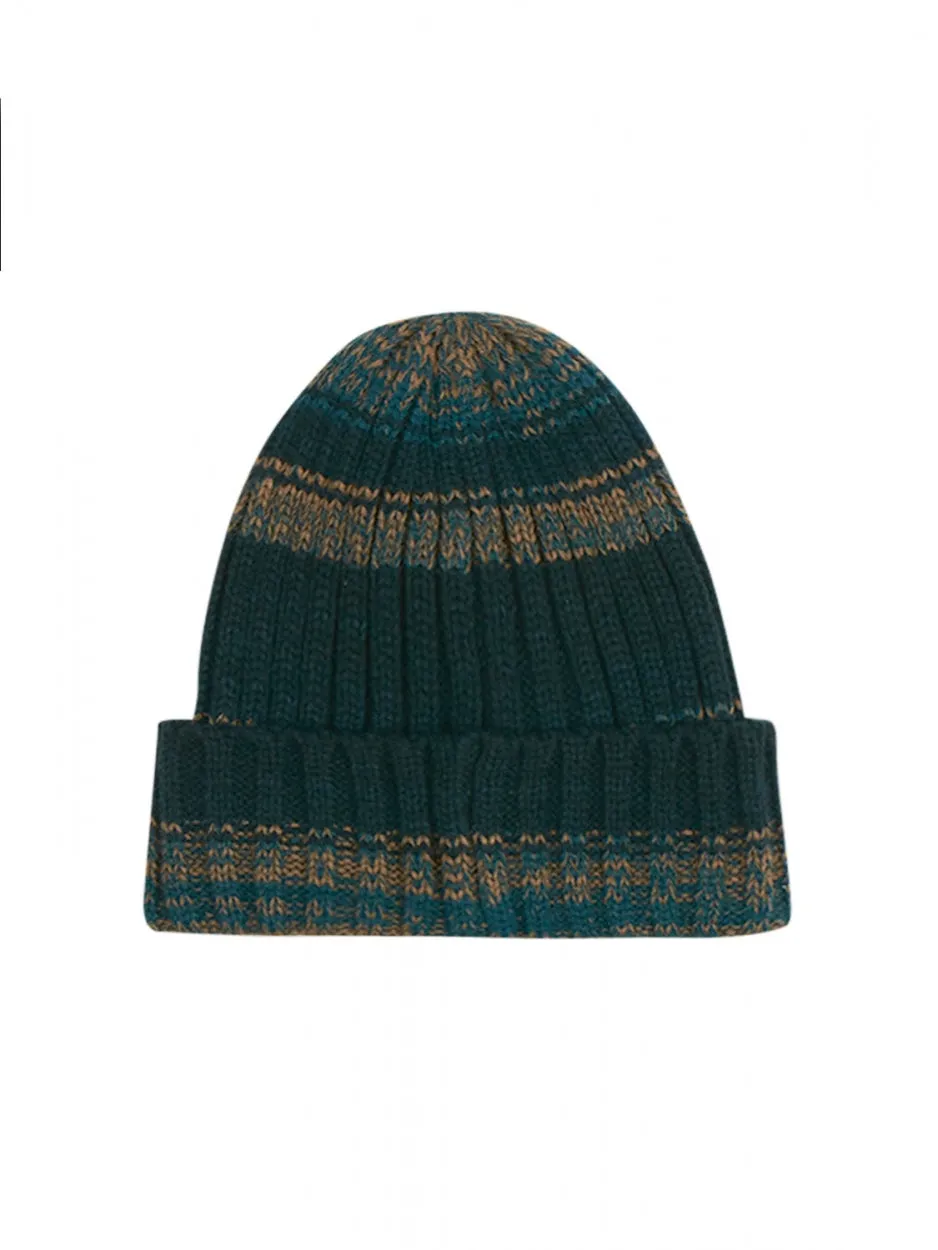 Beenie  Rib Stripe Knit | Night