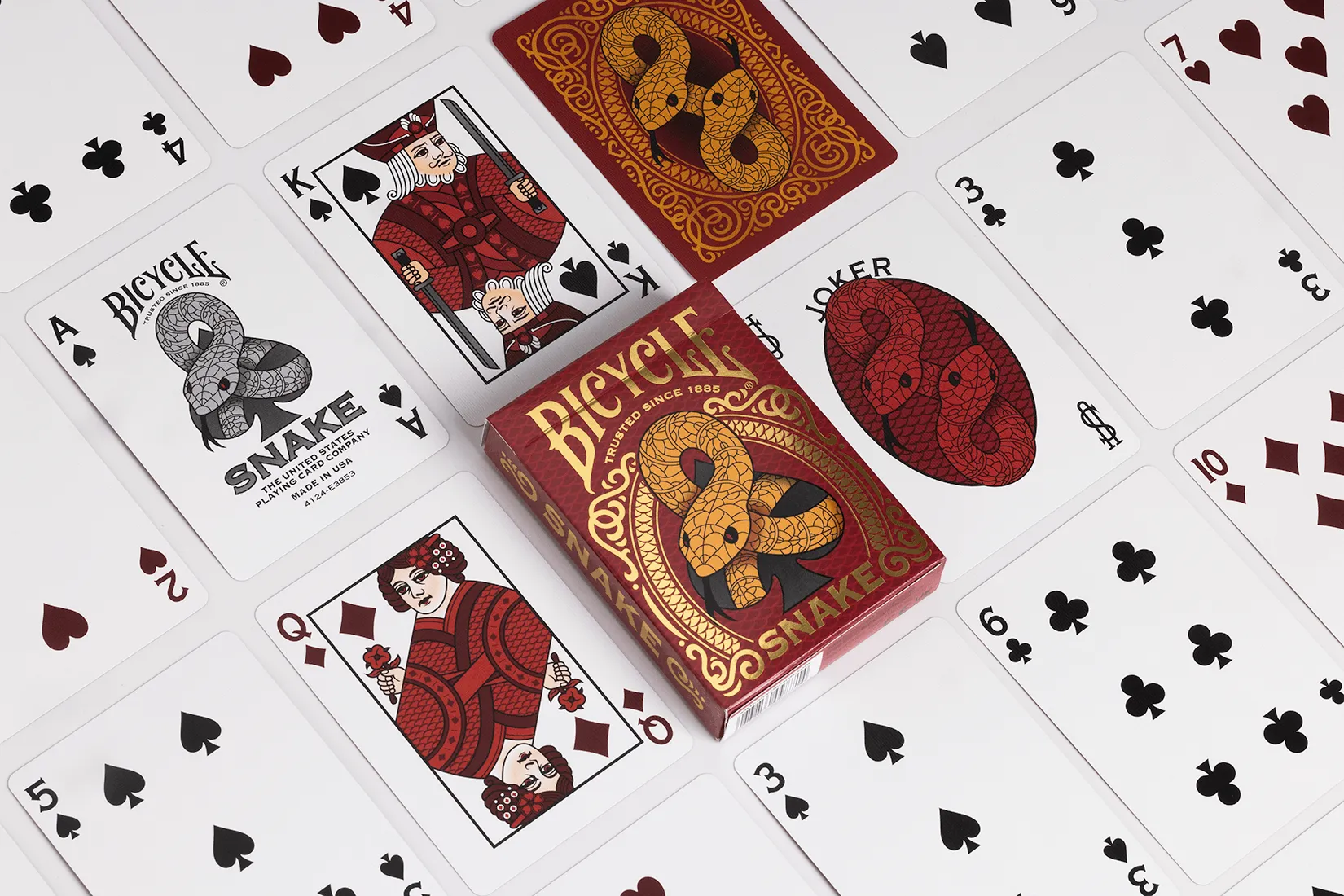 Bicycle Playing Cards Snake