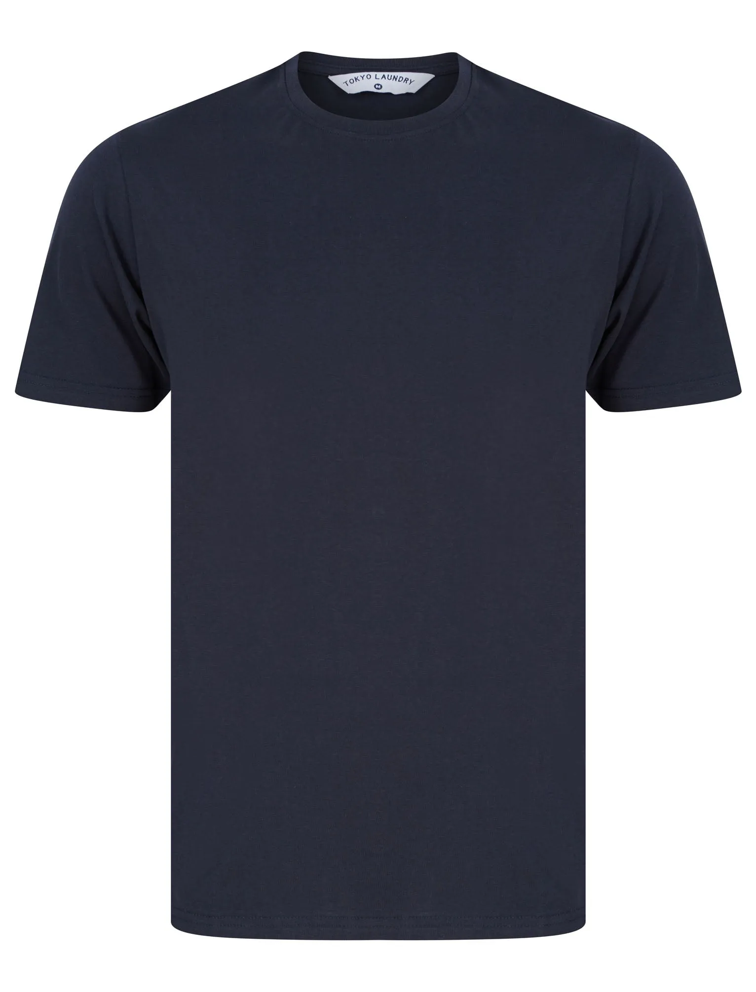 Bilton (5 Pack) Cotton Jersey Basic T-Shirt Set In Wine / Navy / Grey Marl / White / Black - Tokyo Laundry
