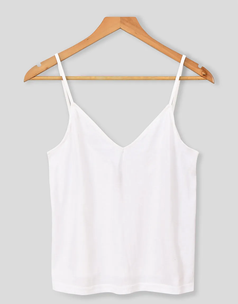 Blossom Tank Top White