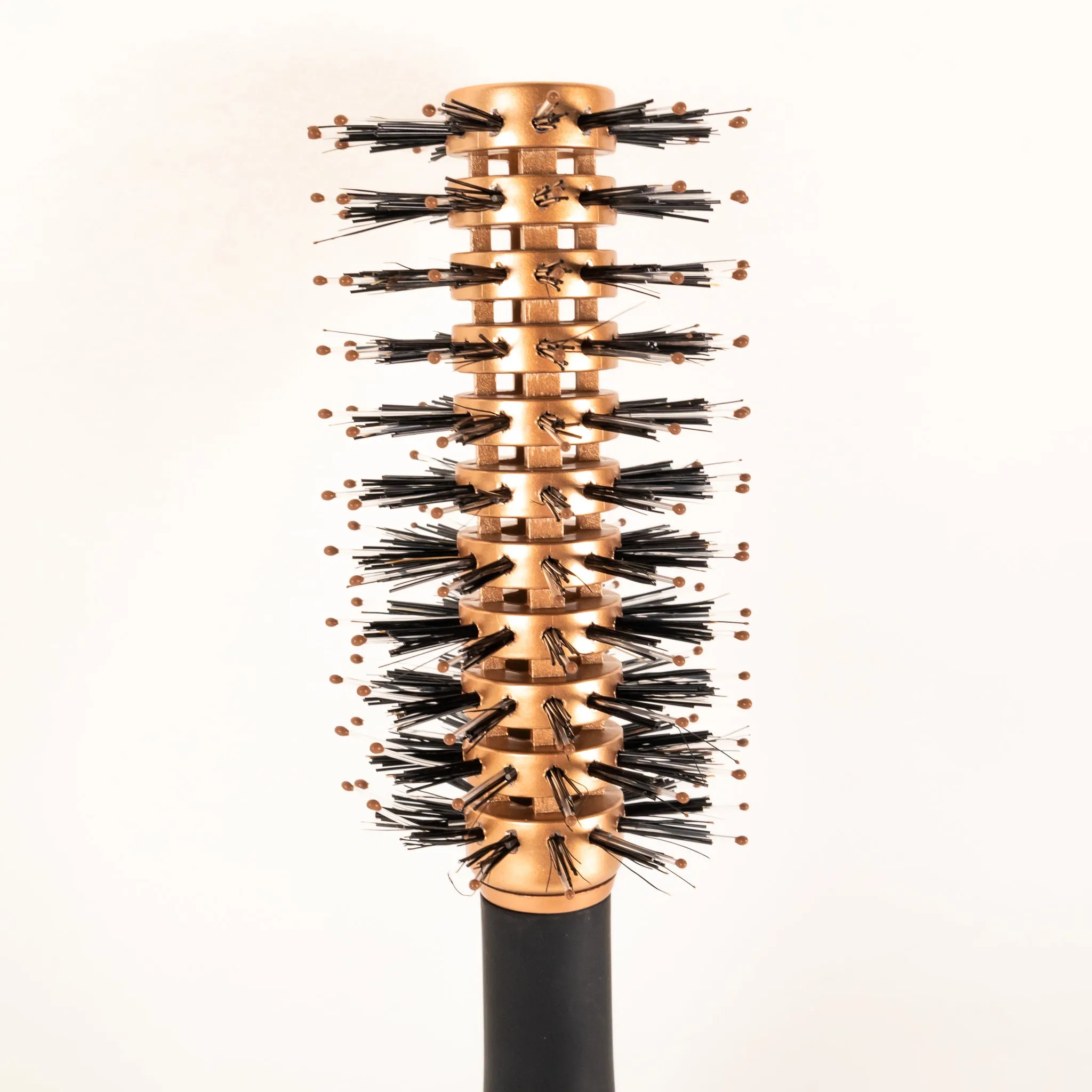 Bronze Gold Thermal Bristle Brush