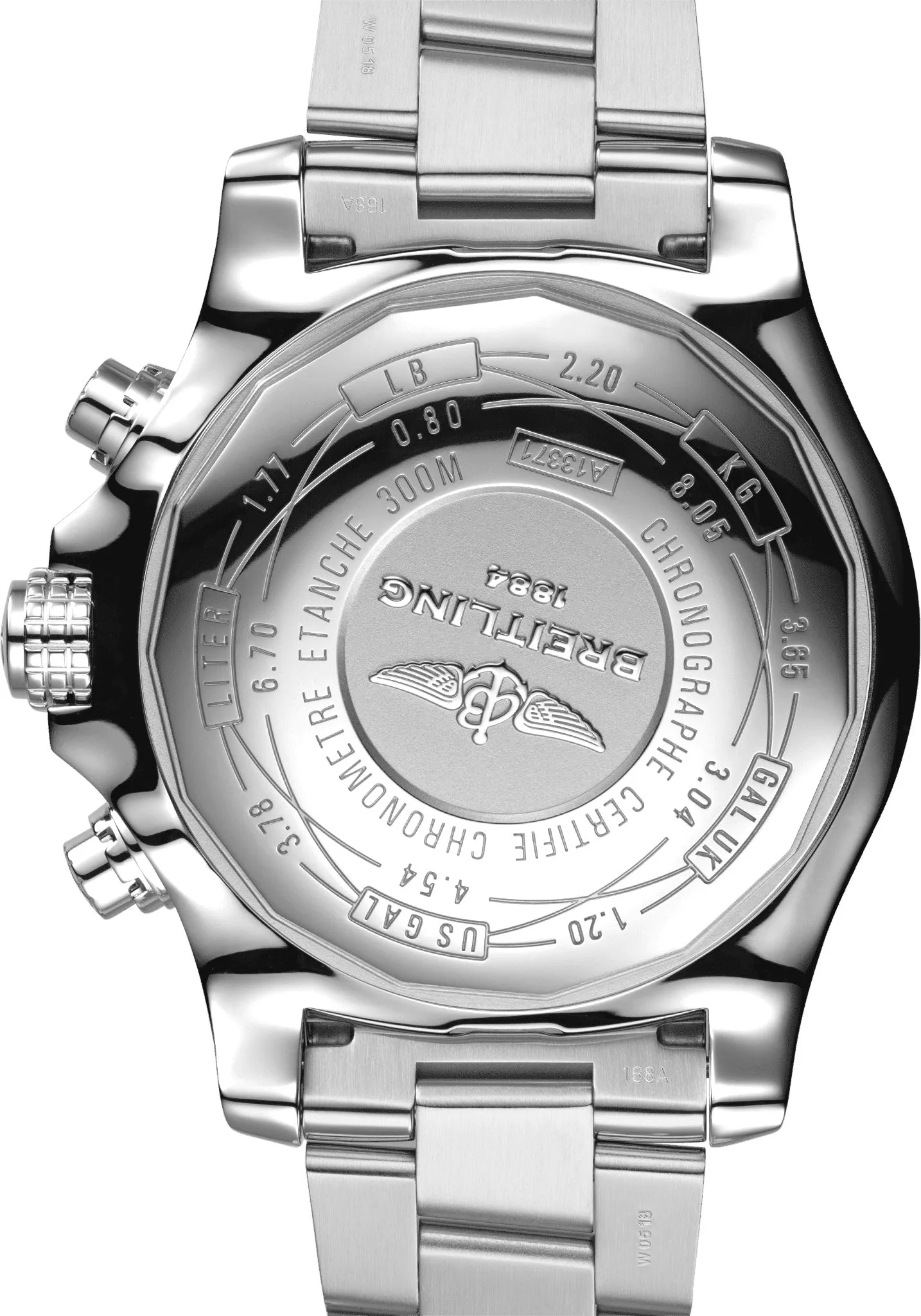 BRT Watch Super Avenger II Steel 48 Chronograph
