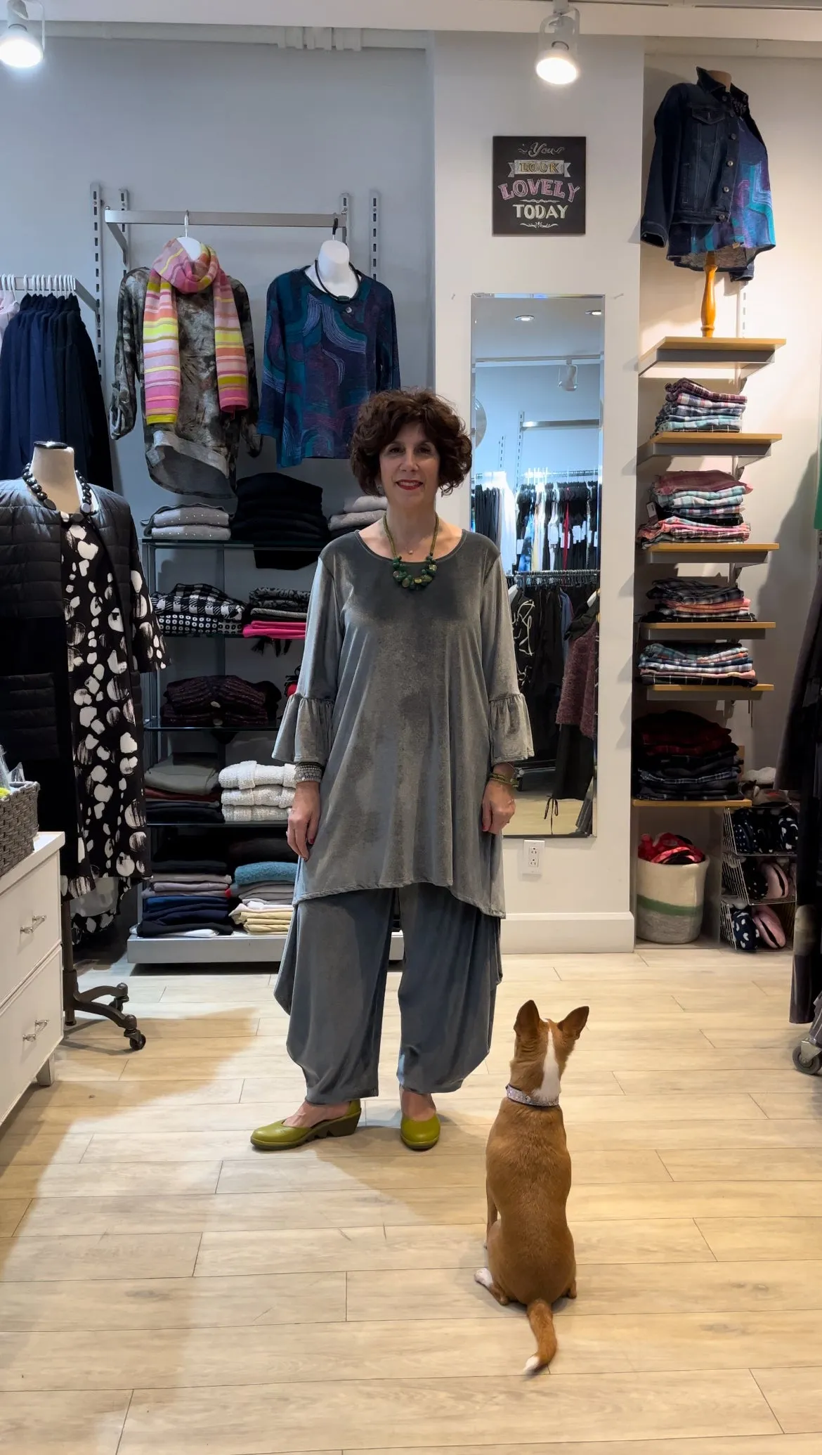 Bryn Walker Sale, 97672  Phryne Velvet Tunic 50% Off Regular Price