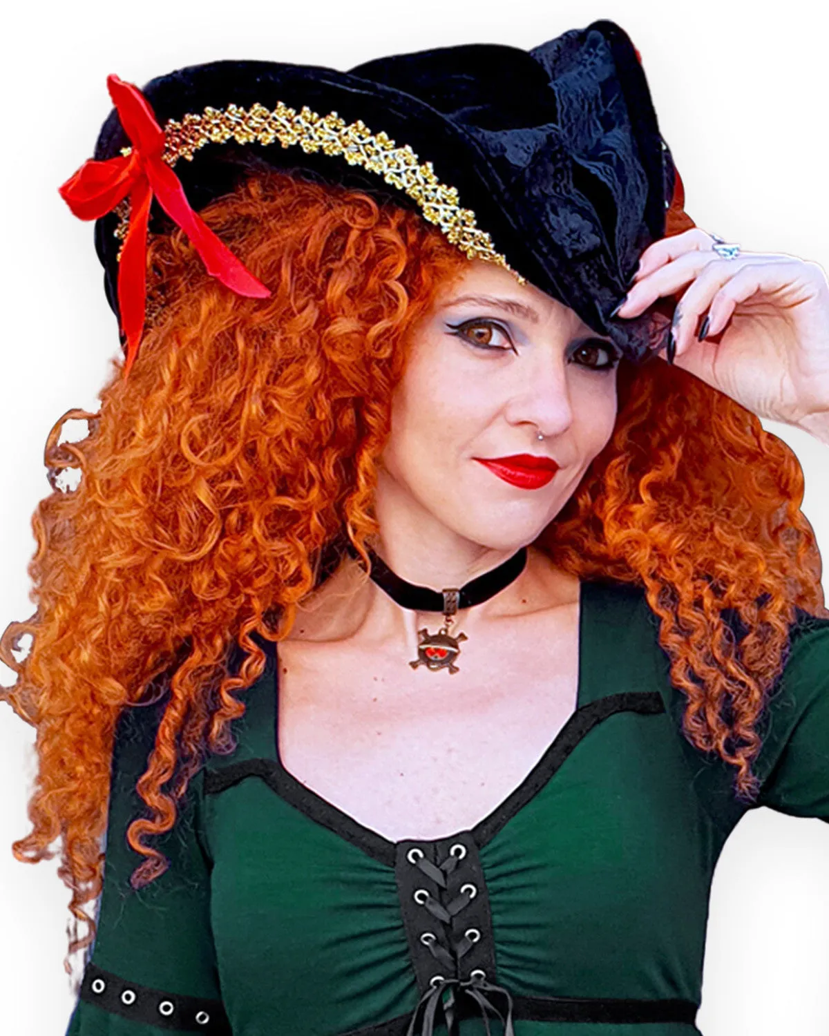 Buccaneer Pirate Costume with Ofelia Top, Envy