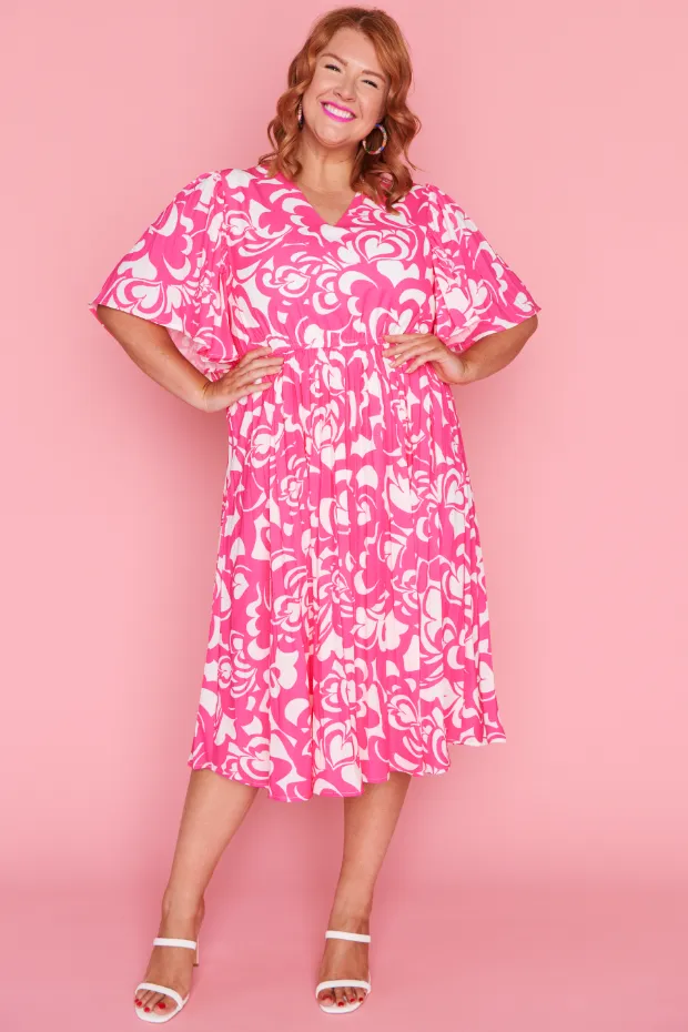 Callie Crazy Hearts Dress