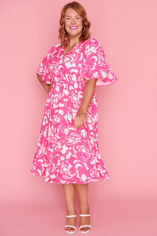 Callie Crazy Hearts Dress