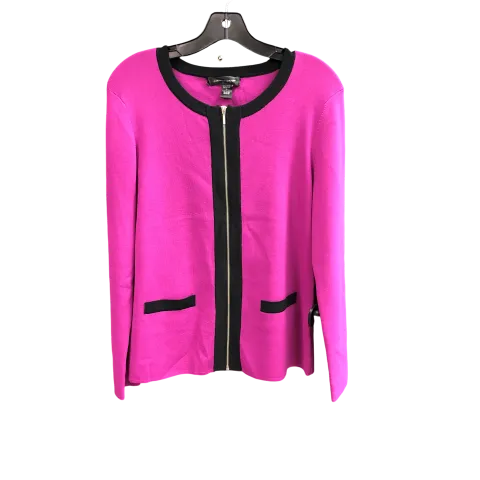 Cardigan By Cable And Gauge In Purple, Size: L