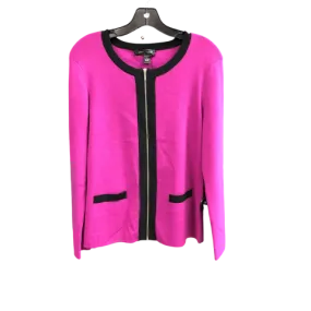 Cardigan By Cable And Gauge In Purple, Size: L
