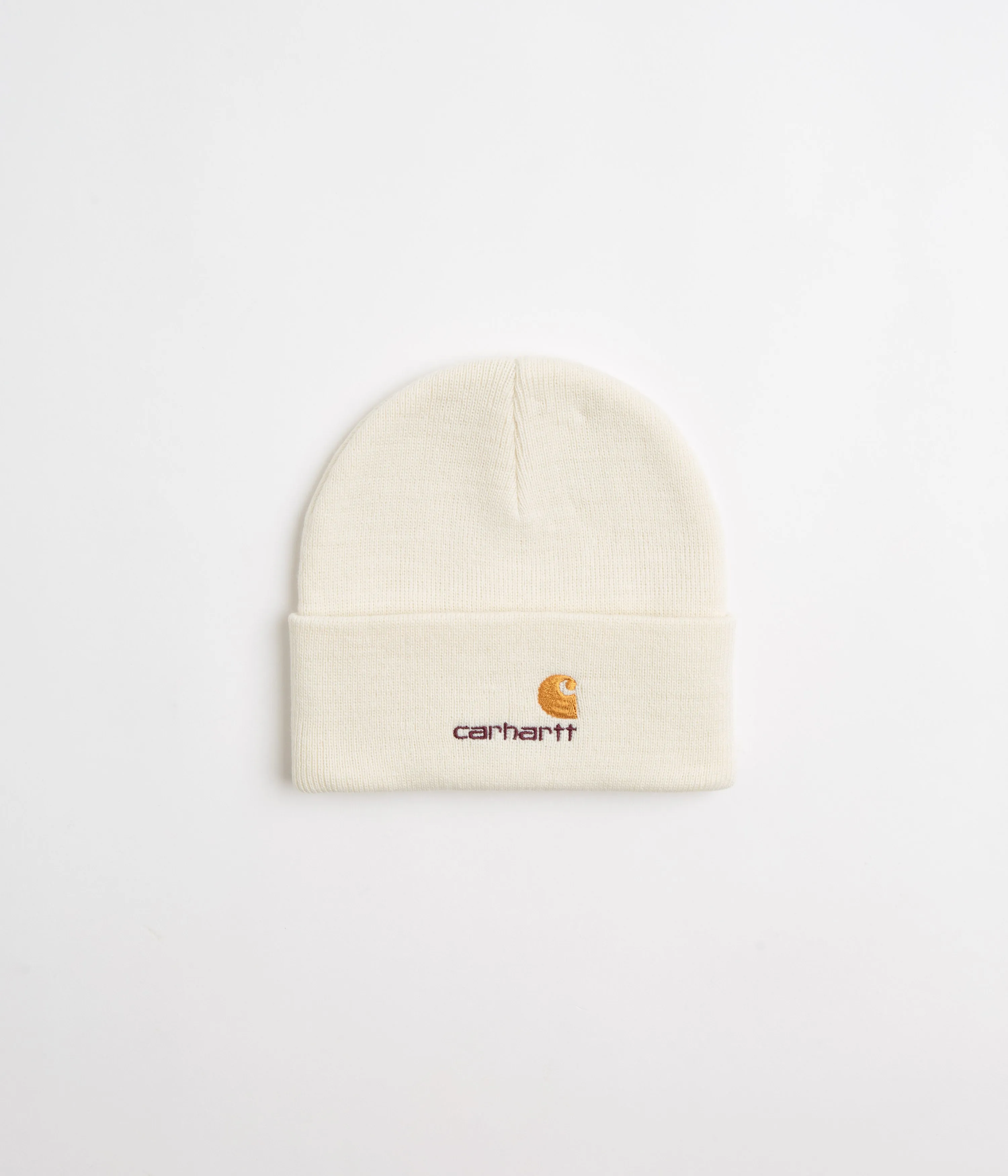 Carhartt American Script Beanie - Natural