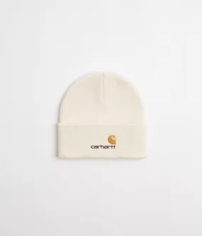 Carhartt American Script Beanie - Natural