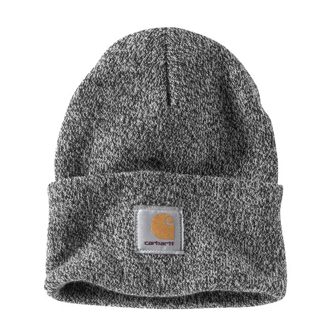 Carhartt Rib Knit Beanie - Black/White