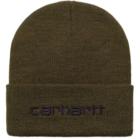 Carhartt WIP Accessories Script Beanie Highland Cassis