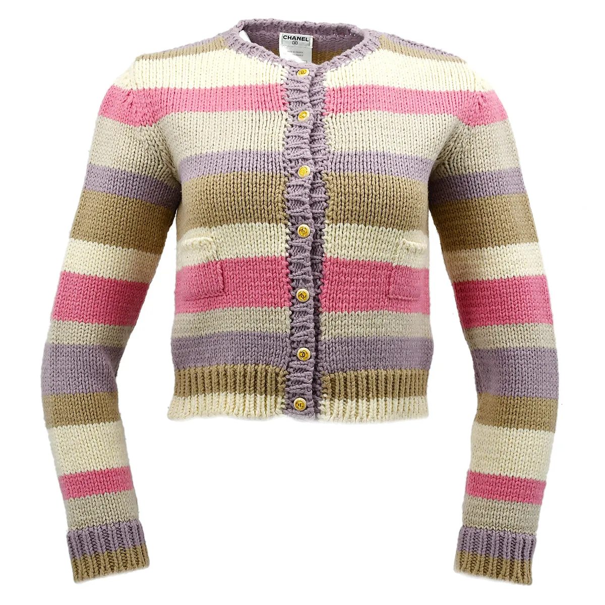 Chanel Cardigan Multicolor 01A #38