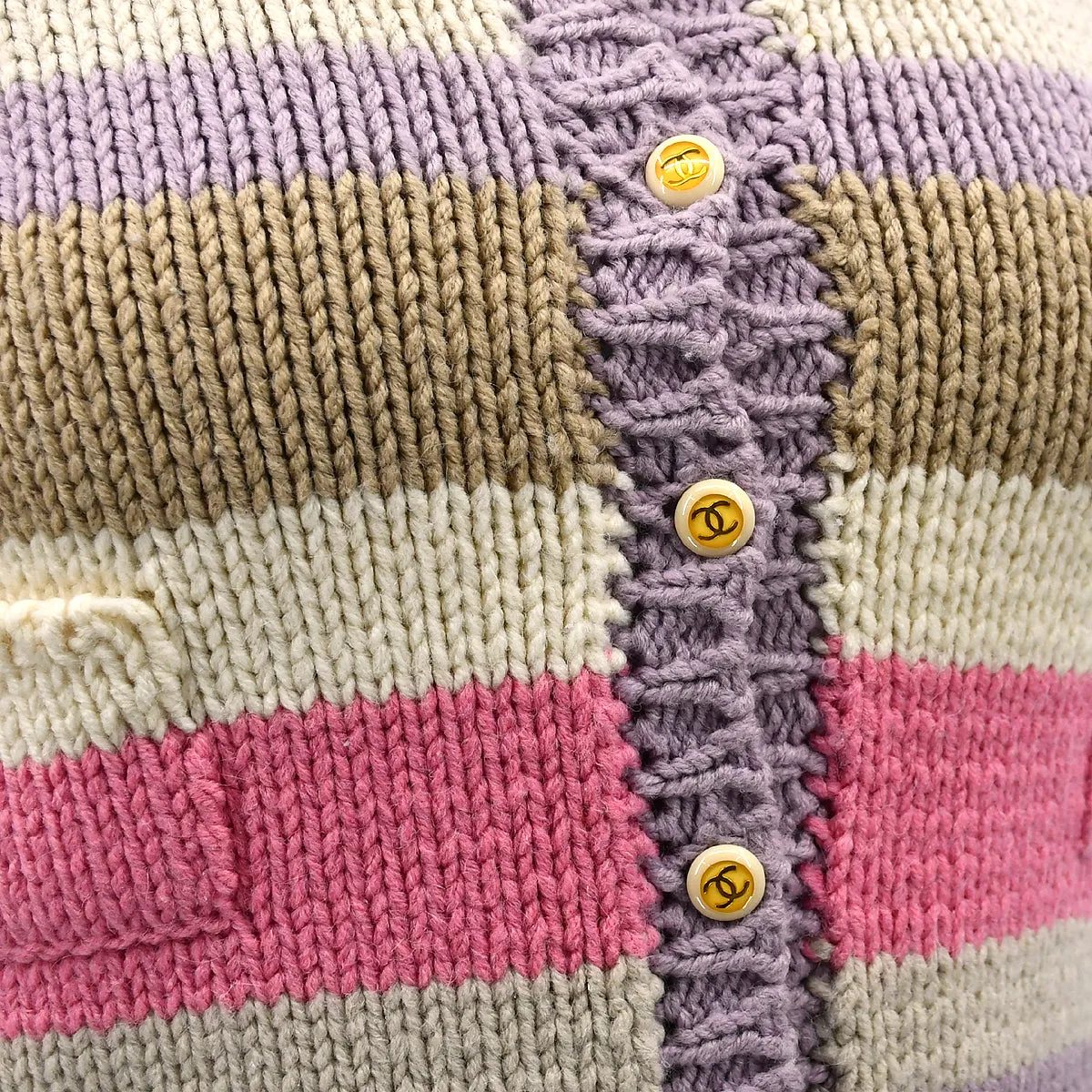 Chanel Cardigan Multicolor 01A #38