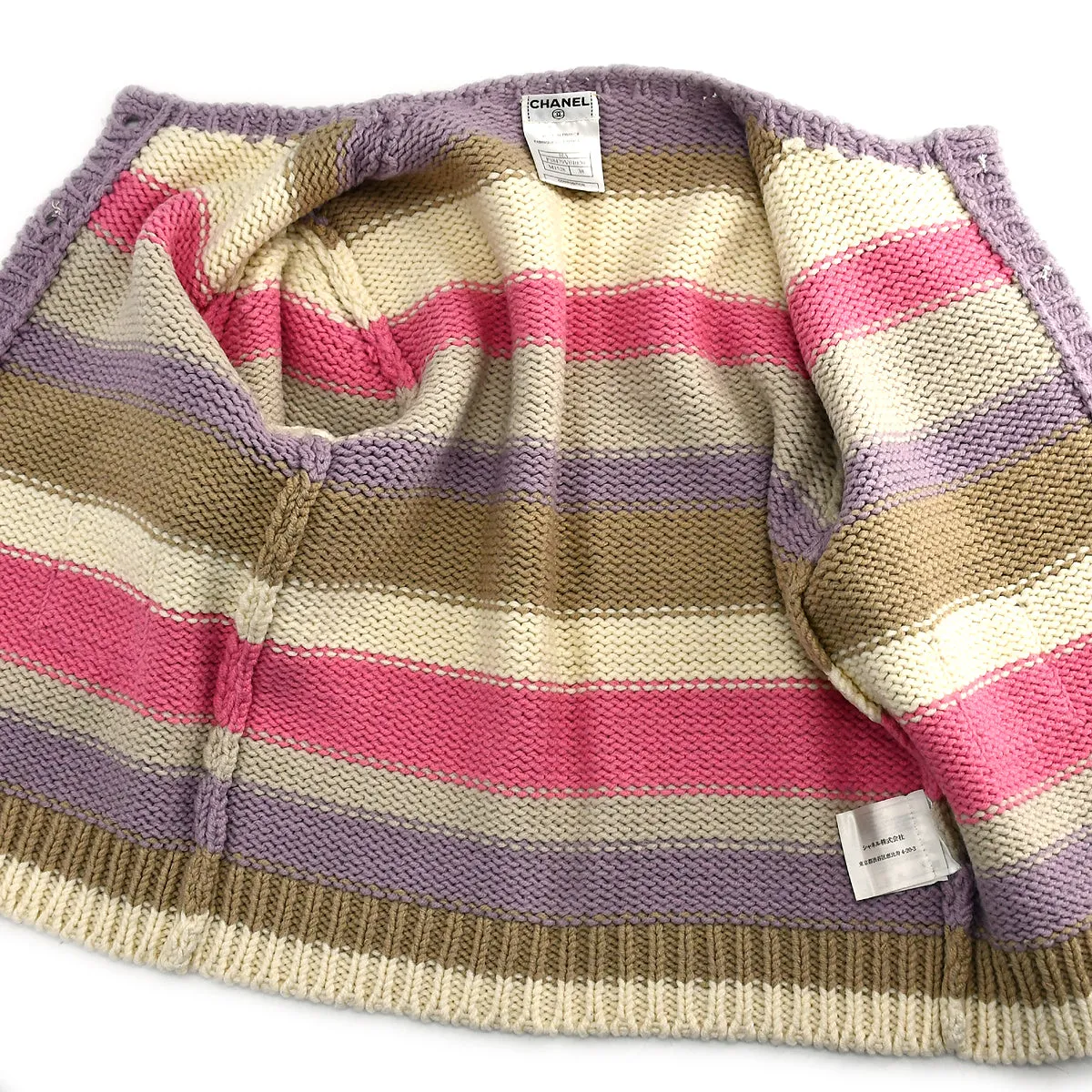 Chanel Cardigan Multicolor 01A #38