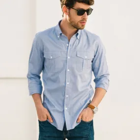 Editor Shirt – Classic Blue Oxford