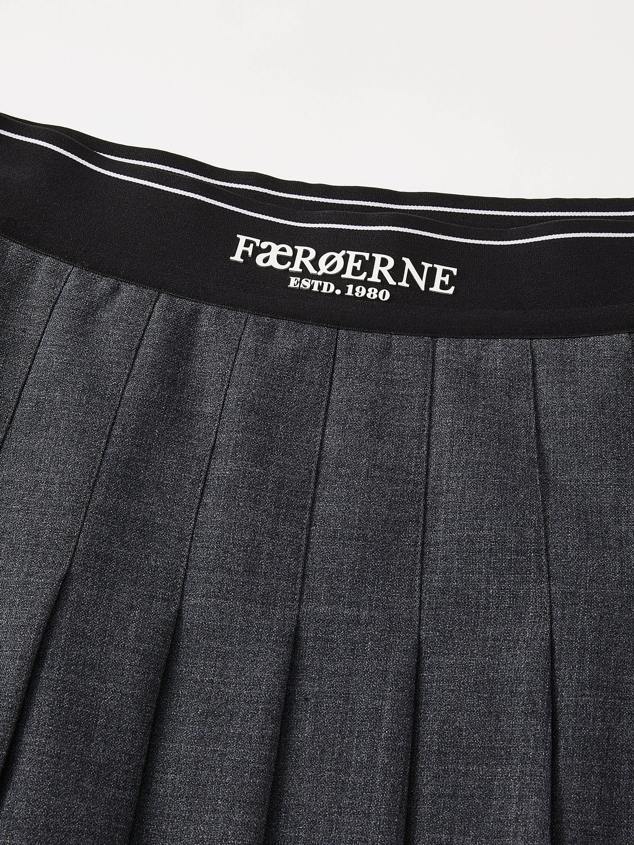 Elastic Waist Pleated Skirt