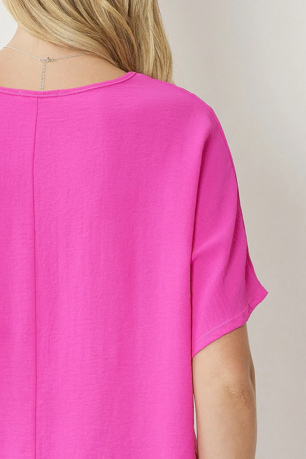 Entro V Neck Basic Top