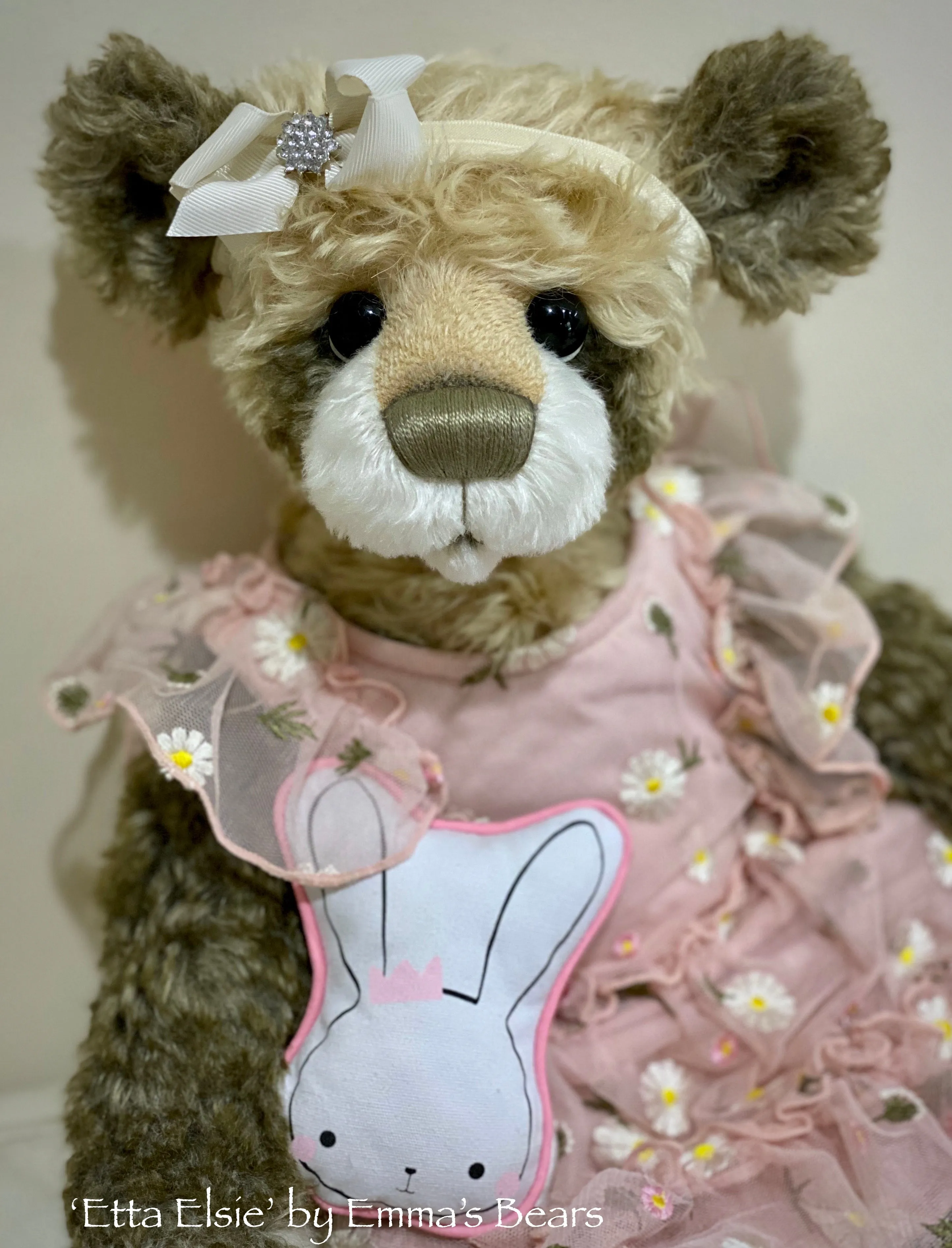 Etta Elsie - 21" Mohair Toddler Artist Bear by Emma's Bears - OOAK