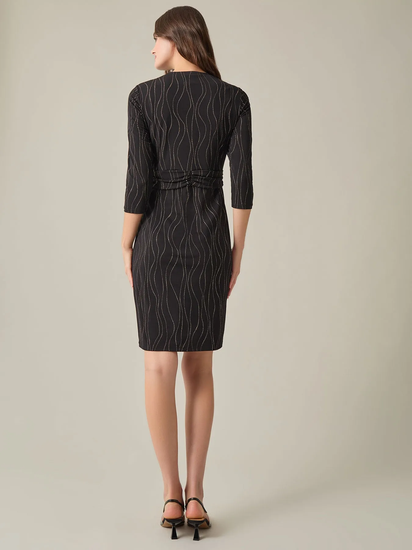 Faux Wrap Dress, Everyday Knit
