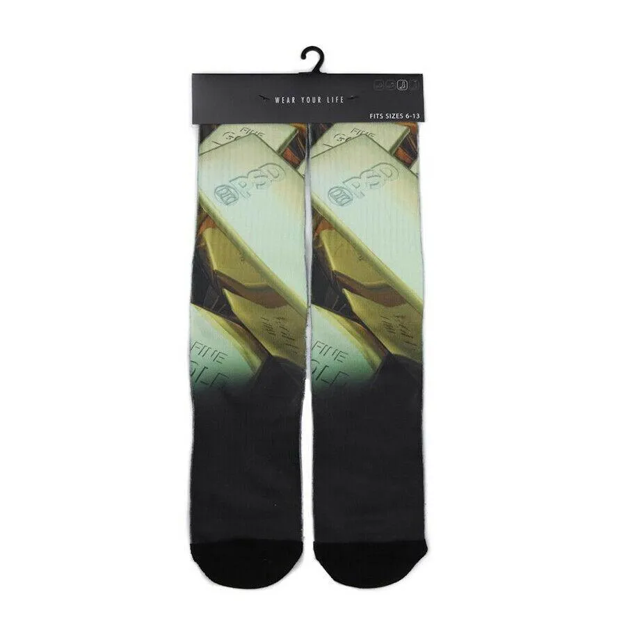 Gold Bar Socks
