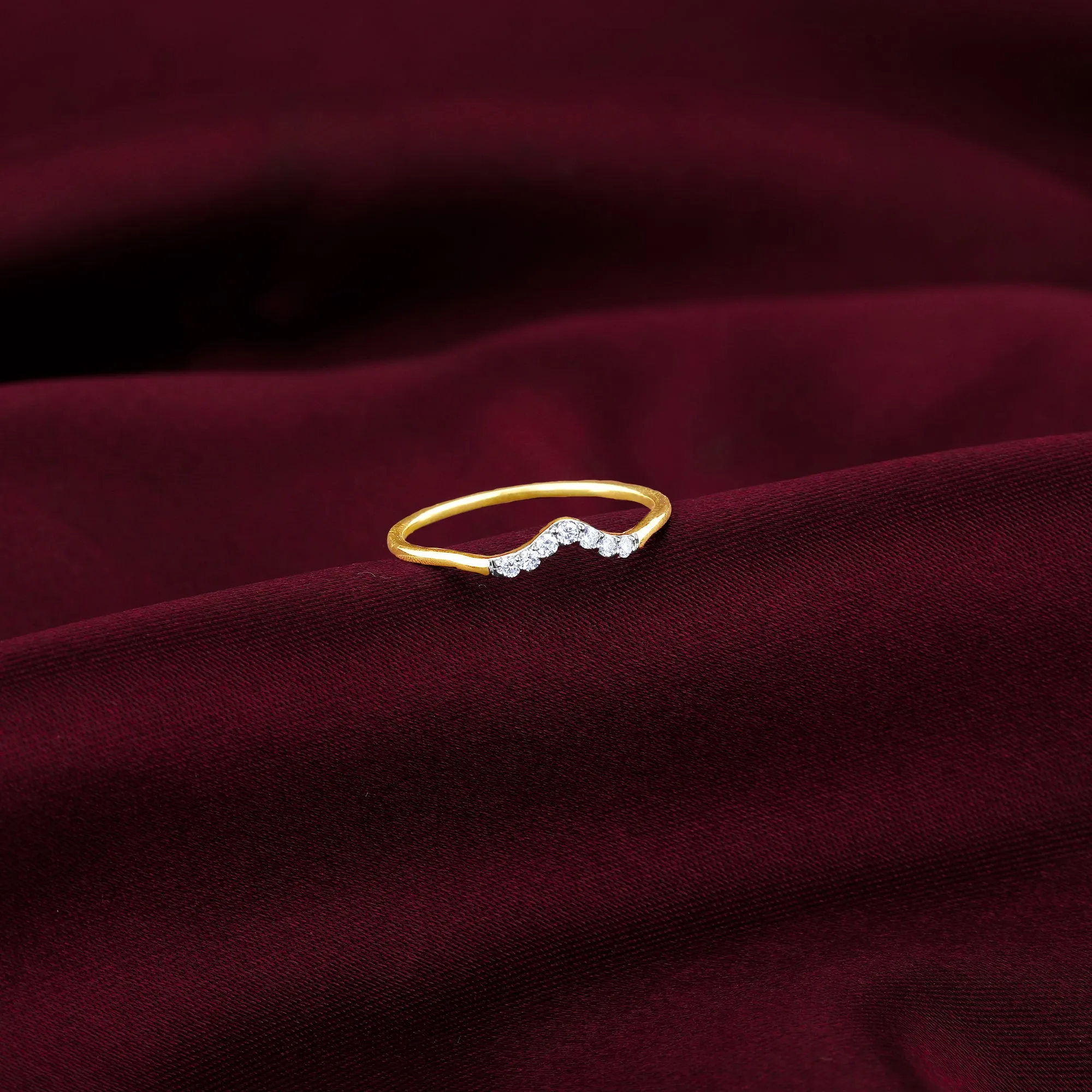 Gold Rise Diamond Ring