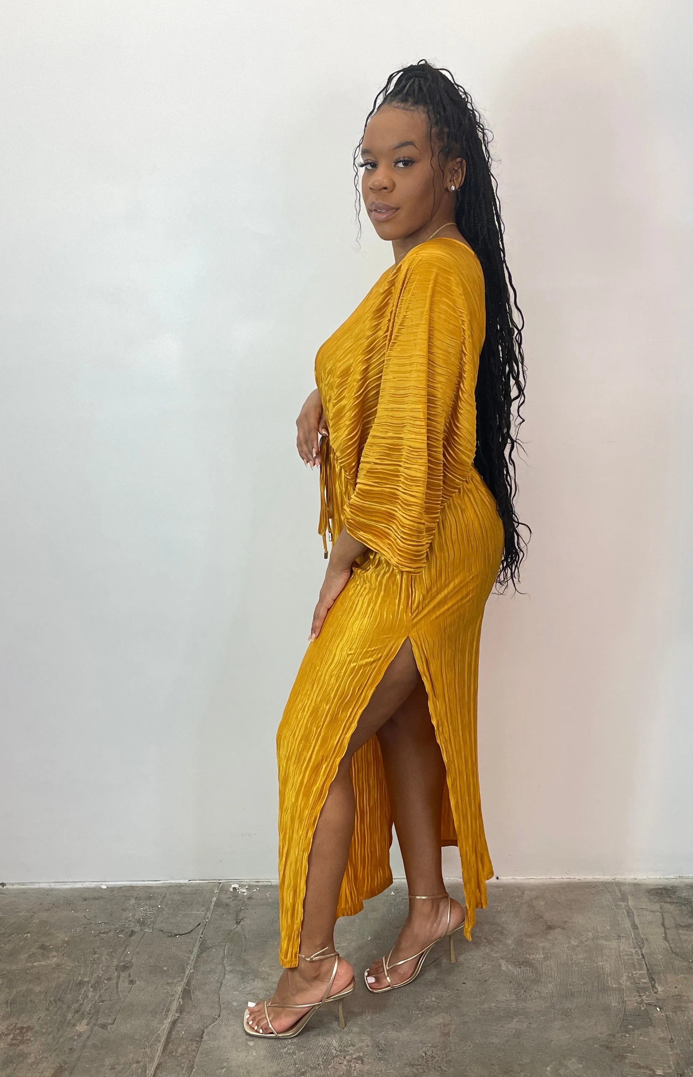 Gracie Golden Dress