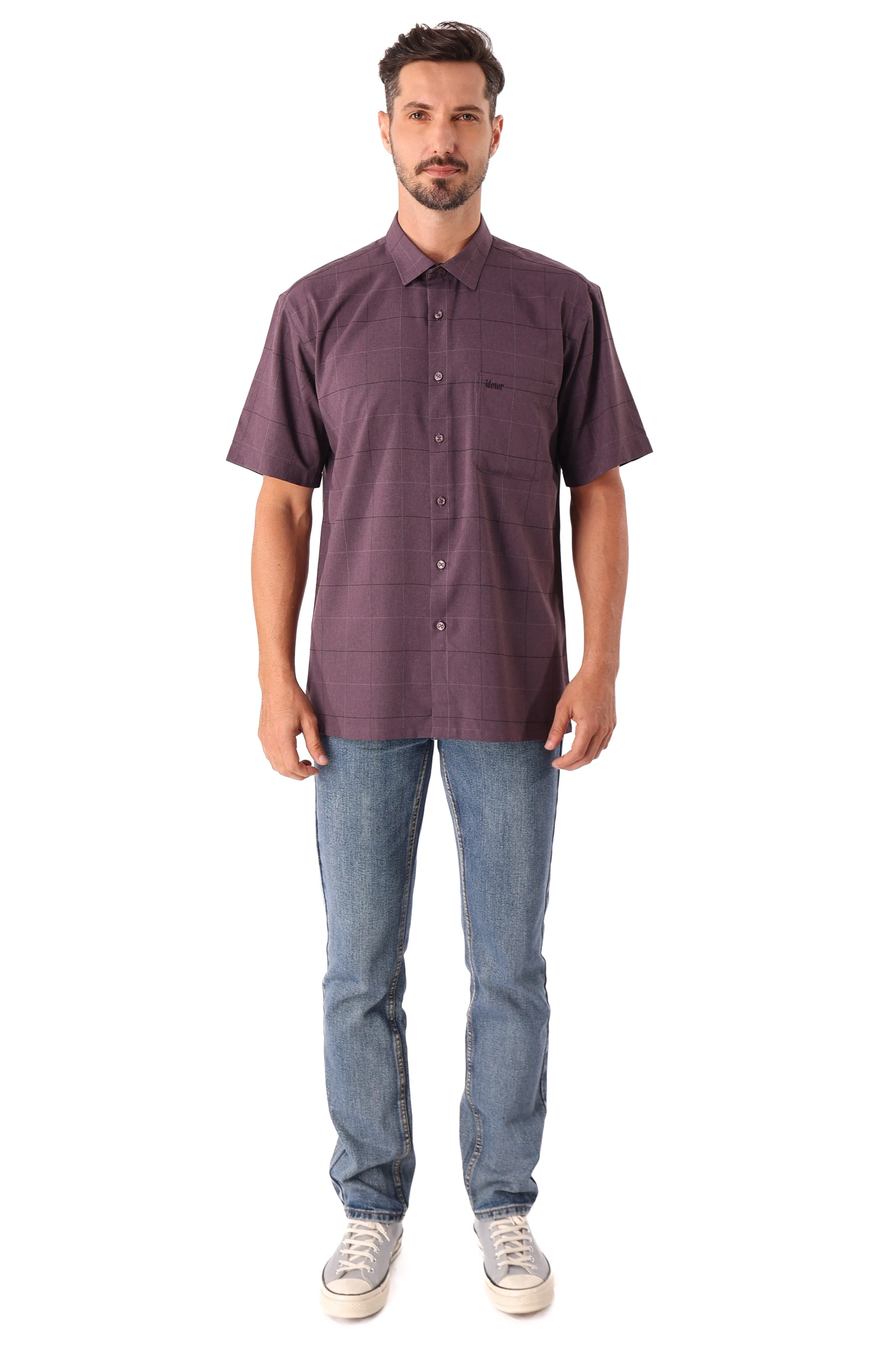 IDEXER SHORT SLEEVE SHIRT [REGULAR FIT] ID0228