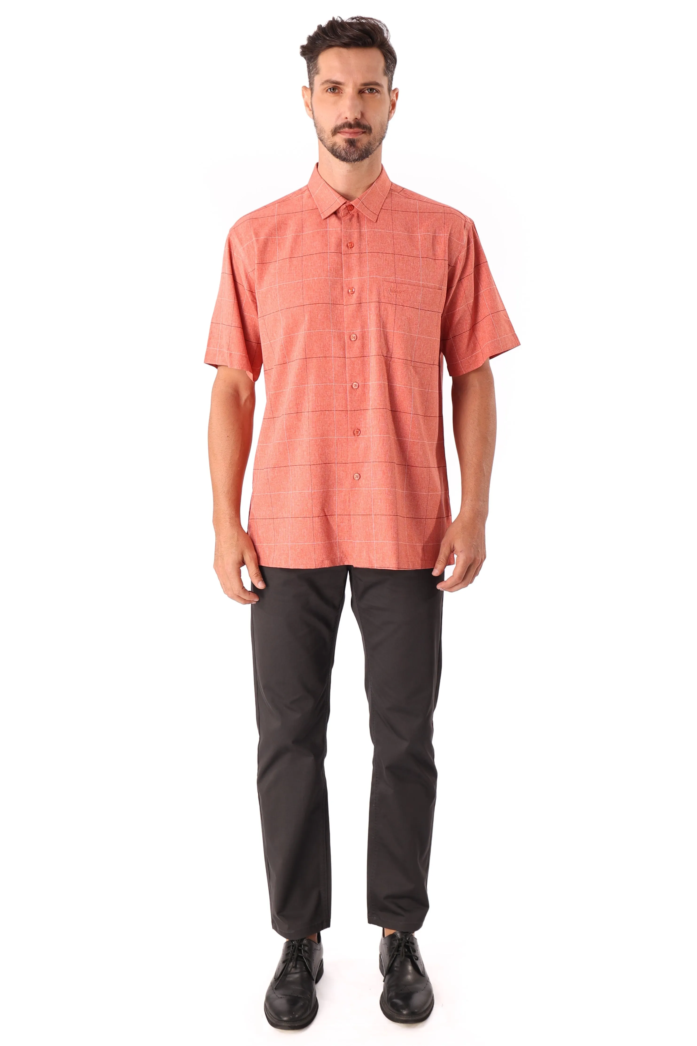 IDEXER SHORT SLEEVE SHIRT [REGULAR FIT] ID0228