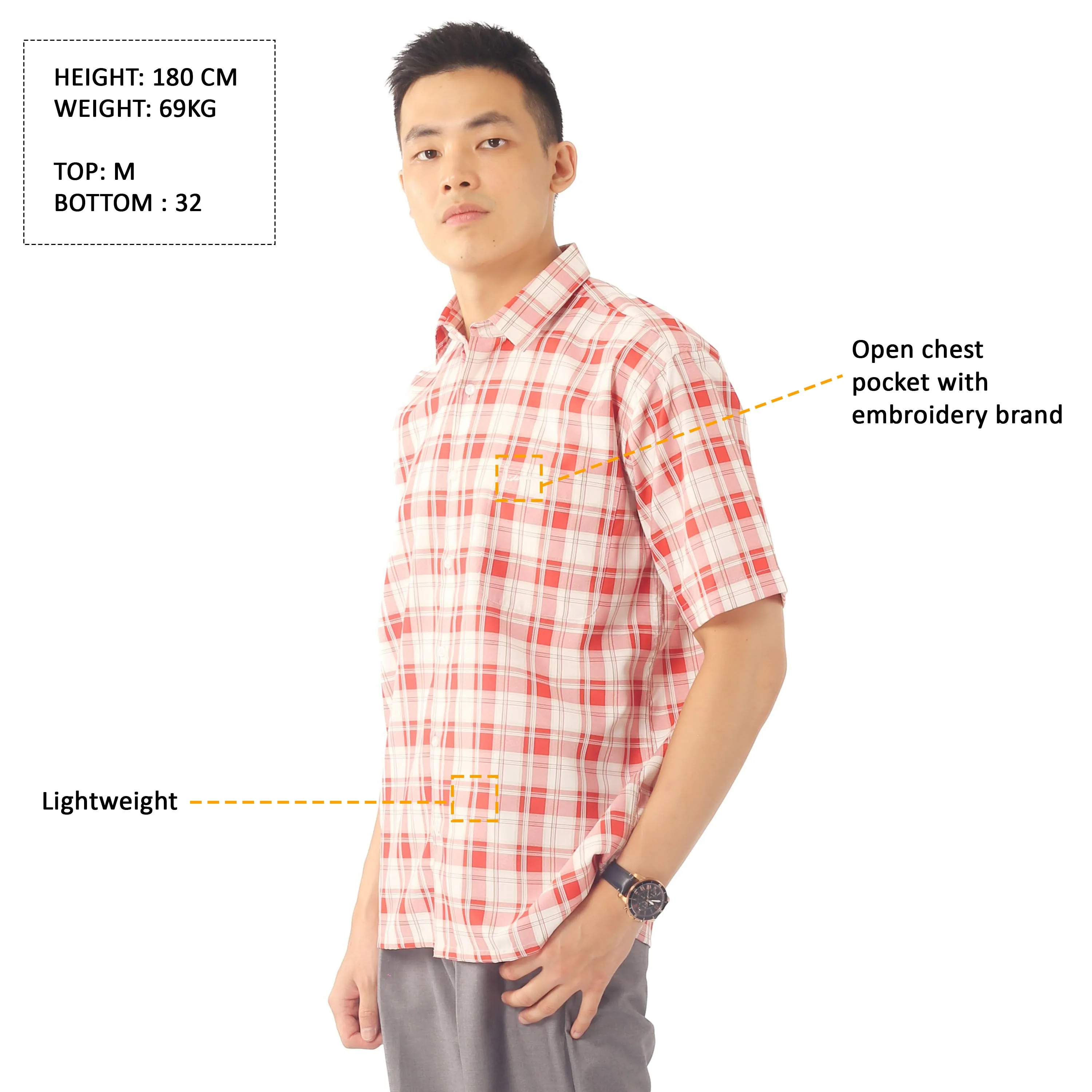 IDEXER SHORT SLEEVE SHIRT [REGULAR FIT] ID0243