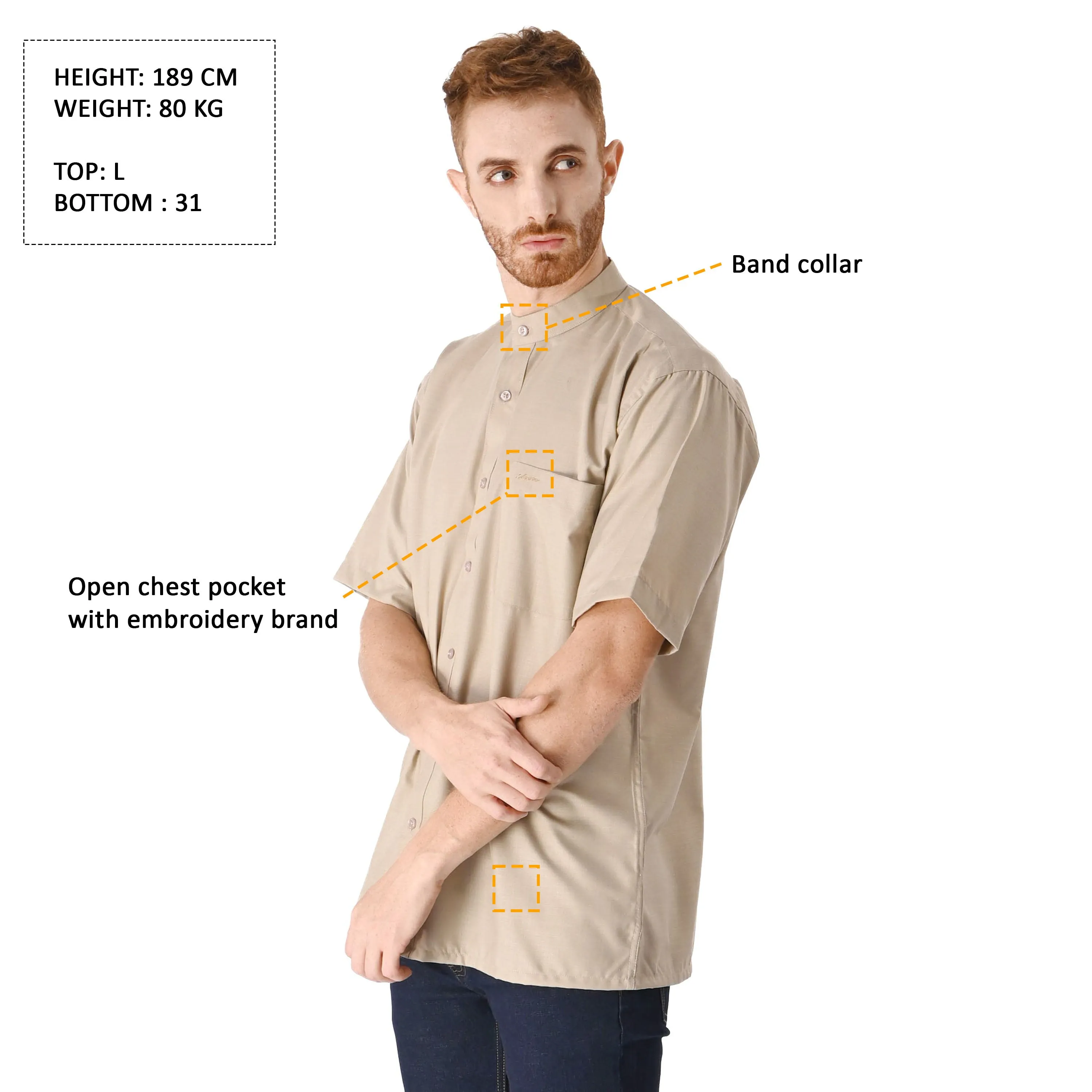 IDEXER SHORT SLEEVE SHIRT [REGULAR FIT] ID0259