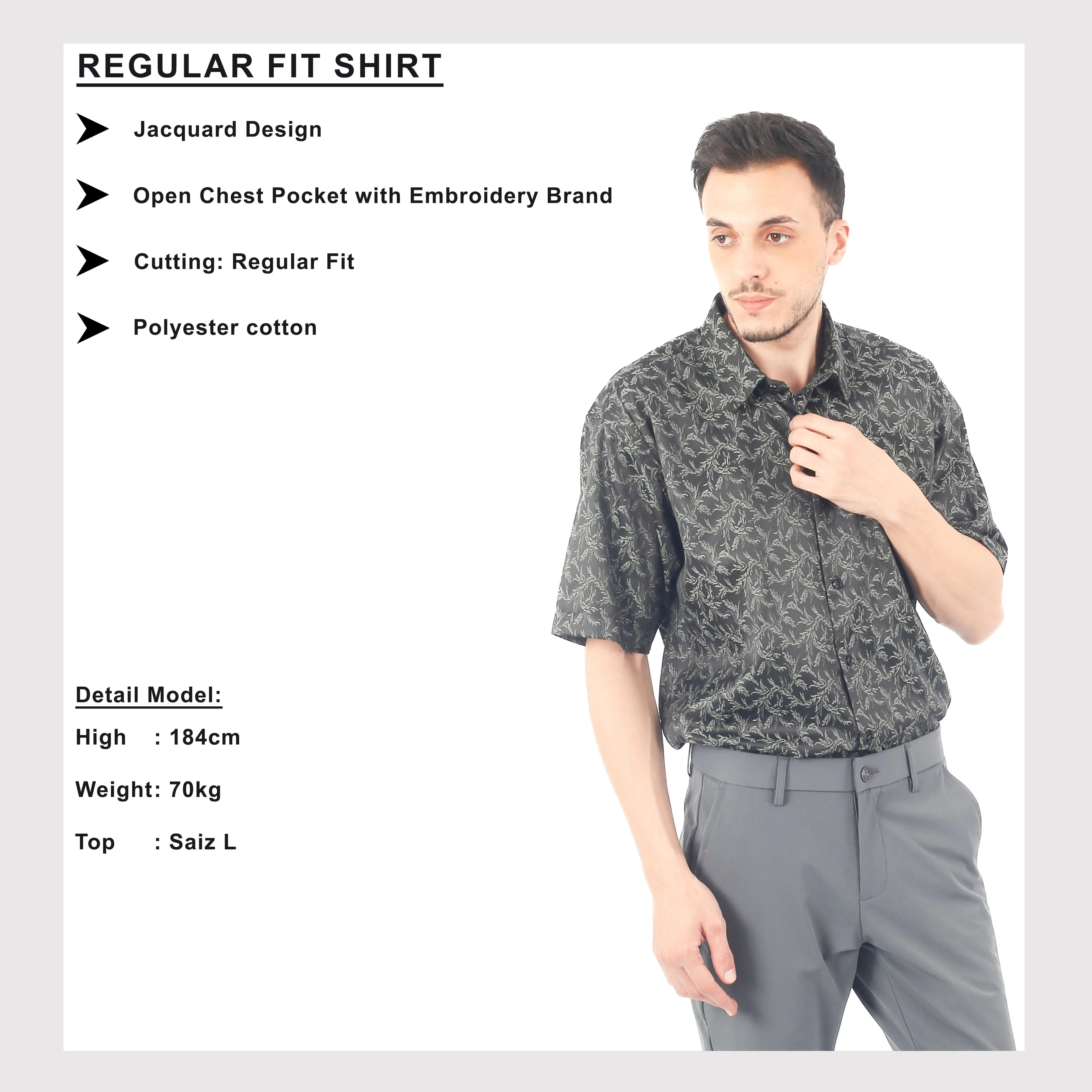 IDEXER SHORT SLEEVE SHIRT [REGULAR FIT] ID0265