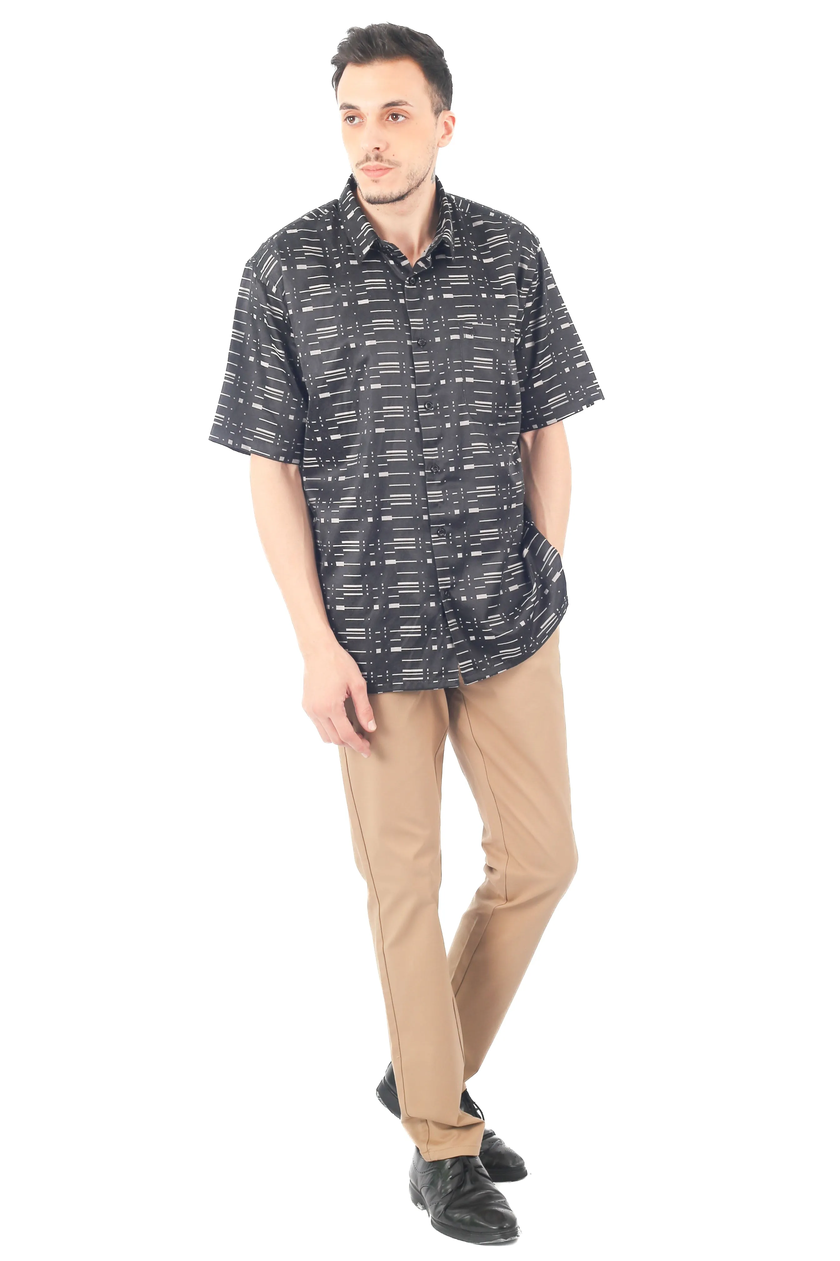 IDEXER SHORT SLEEVE SHIRT [REGULAR FIT] ID0266