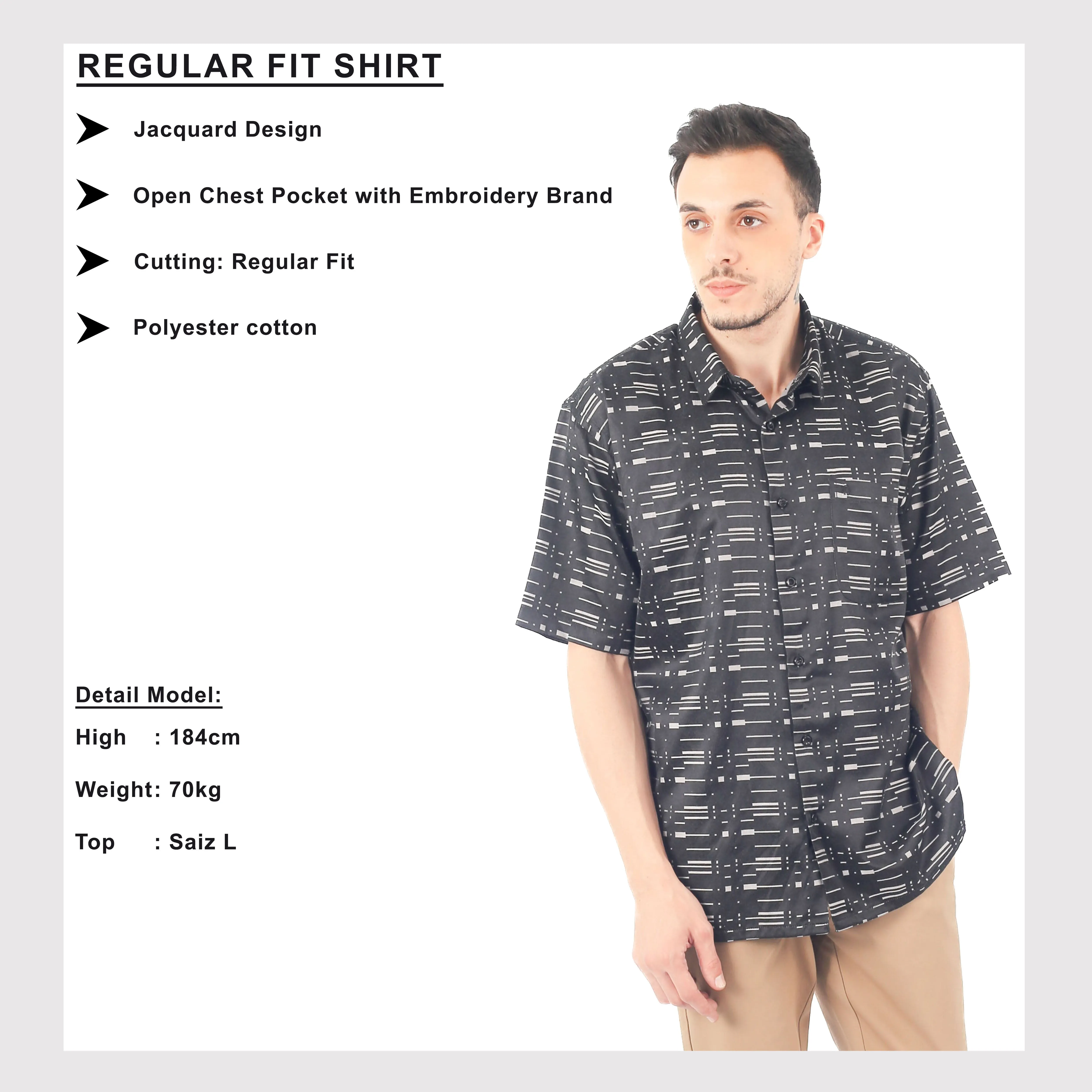 IDEXER SHORT SLEEVE SHIRT [REGULAR FIT] ID0266