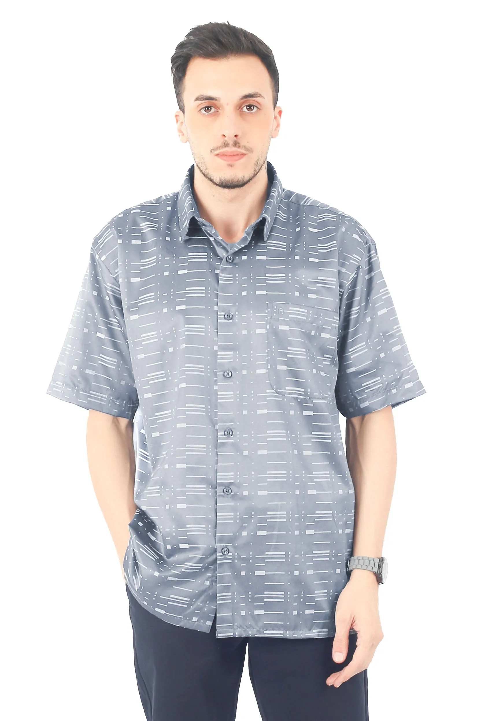 IDEXER SHORT SLEEVE SHIRT [REGULAR FIT] ID0266