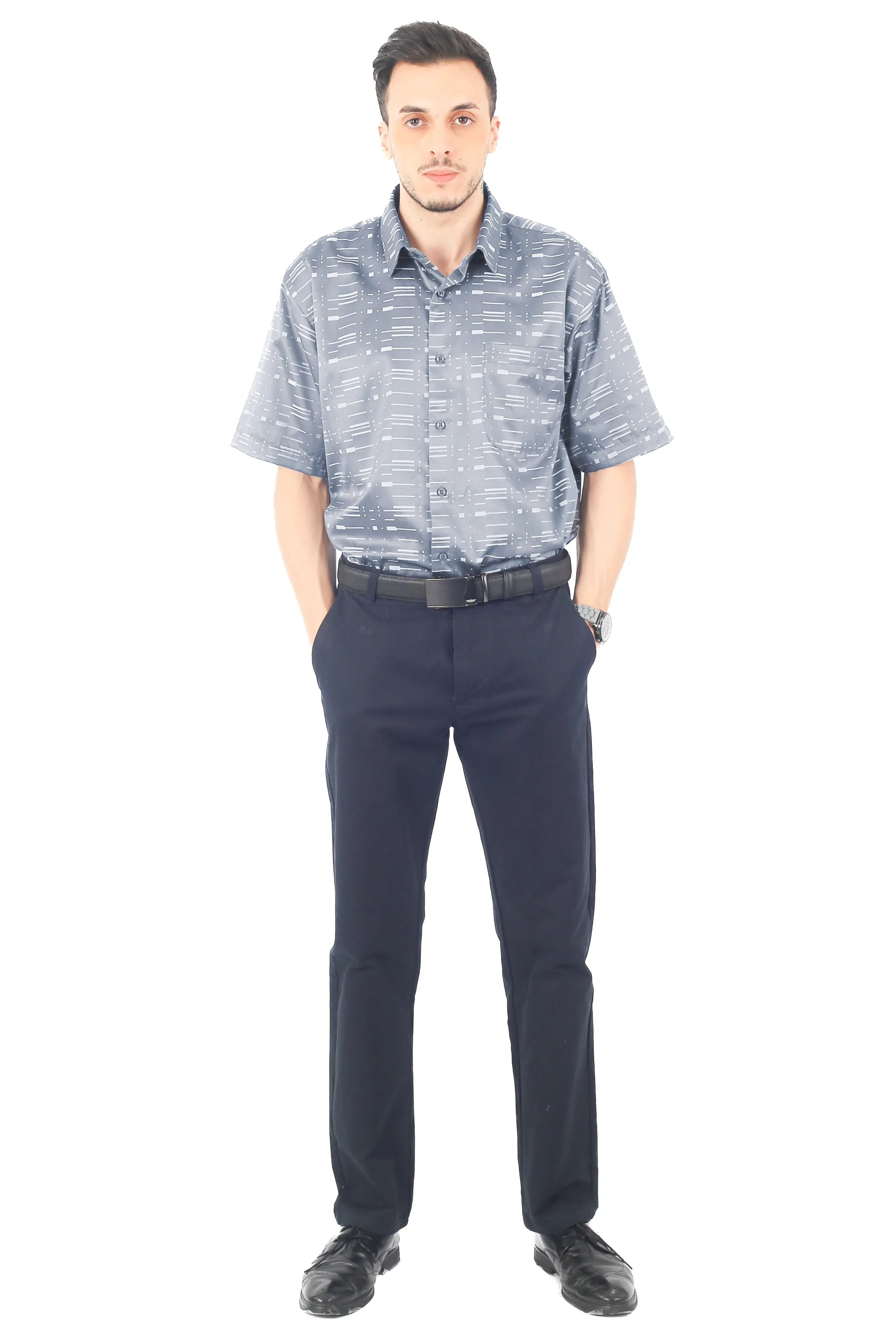 IDEXER SHORT SLEEVE SHIRT [REGULAR FIT] ID0266