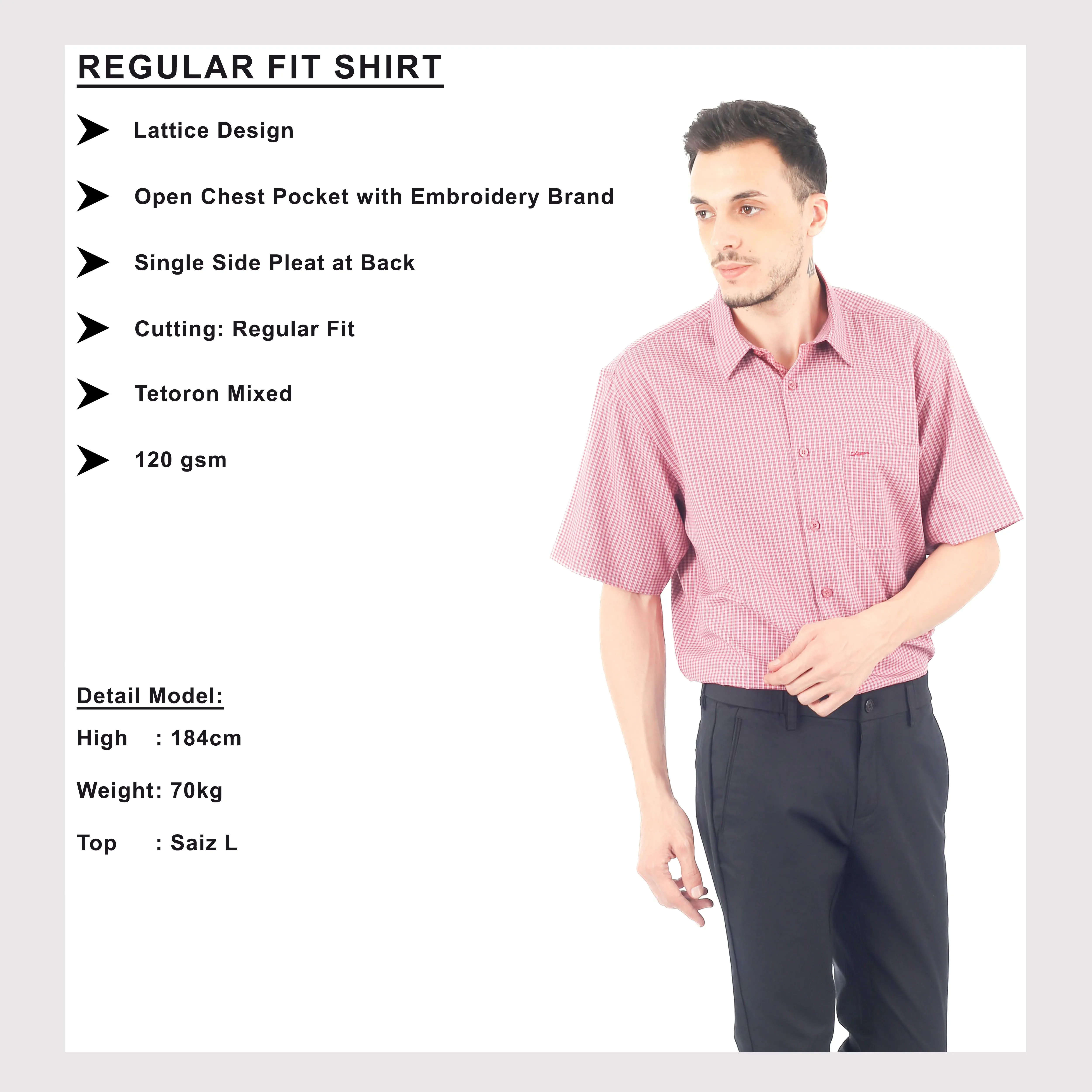 IDEXER SHORT SLEEVE SHIRT [REGULAR FIT] ID0278