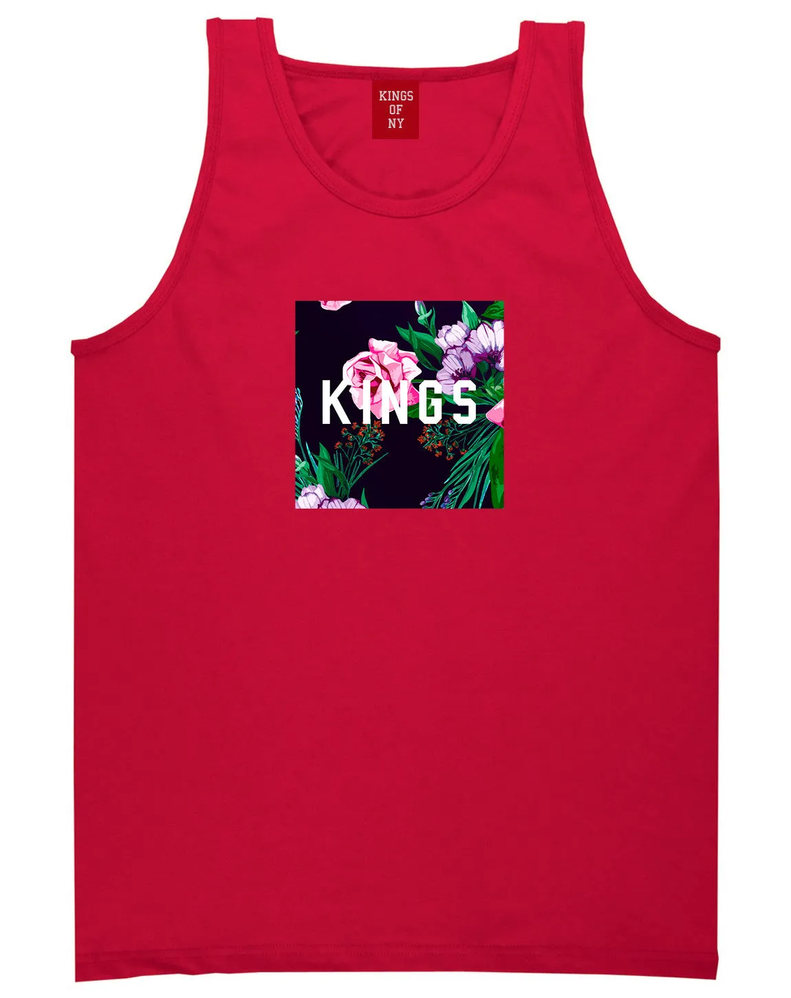 KINGS Floral Box Tank Top