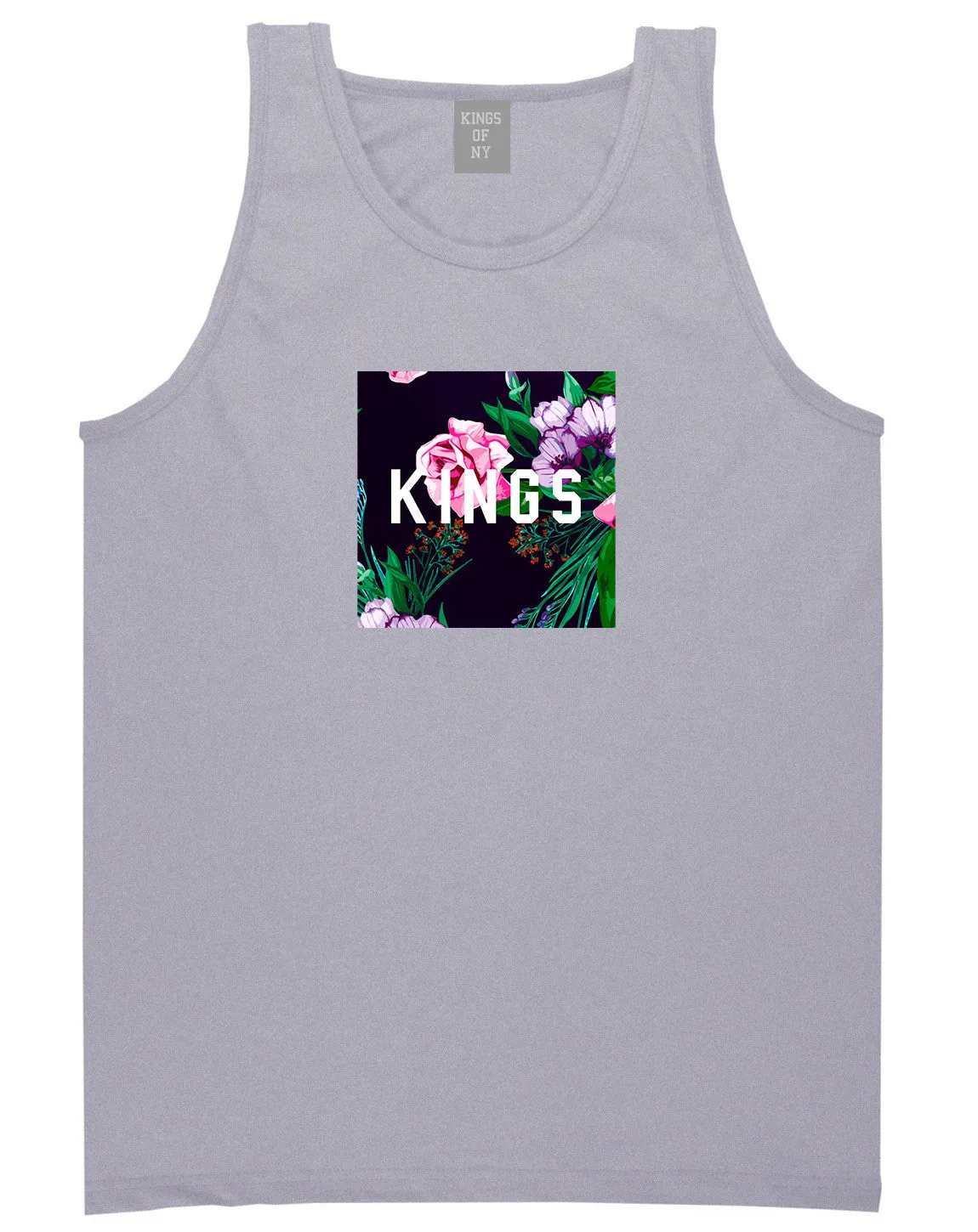 KINGS Floral Box Tank Top